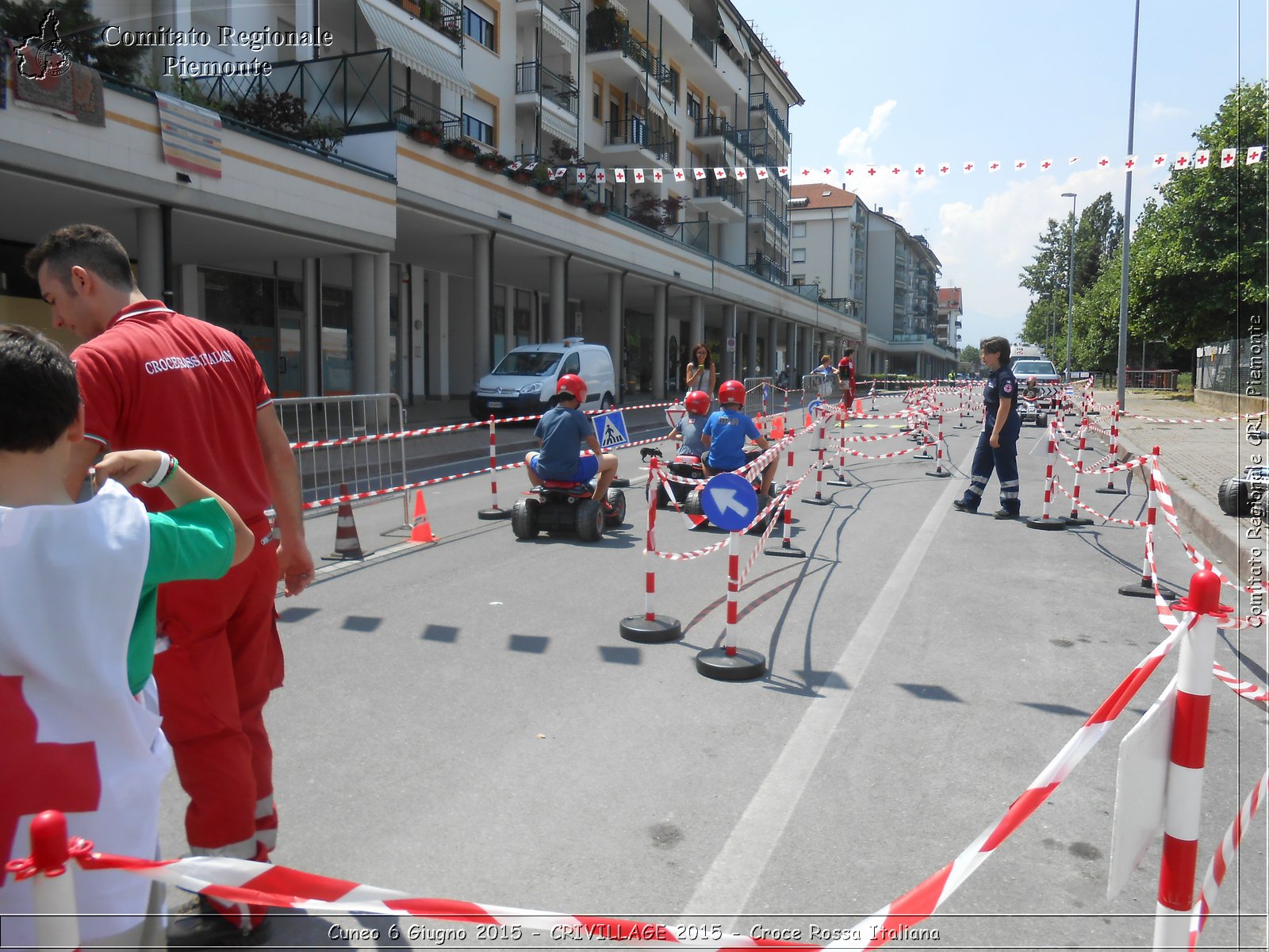 Cuneo 6 Giugno 2015 - CRIVILLAGE 2015 - Croce Rossa Italiana- Comitato Regionale del Piemonte