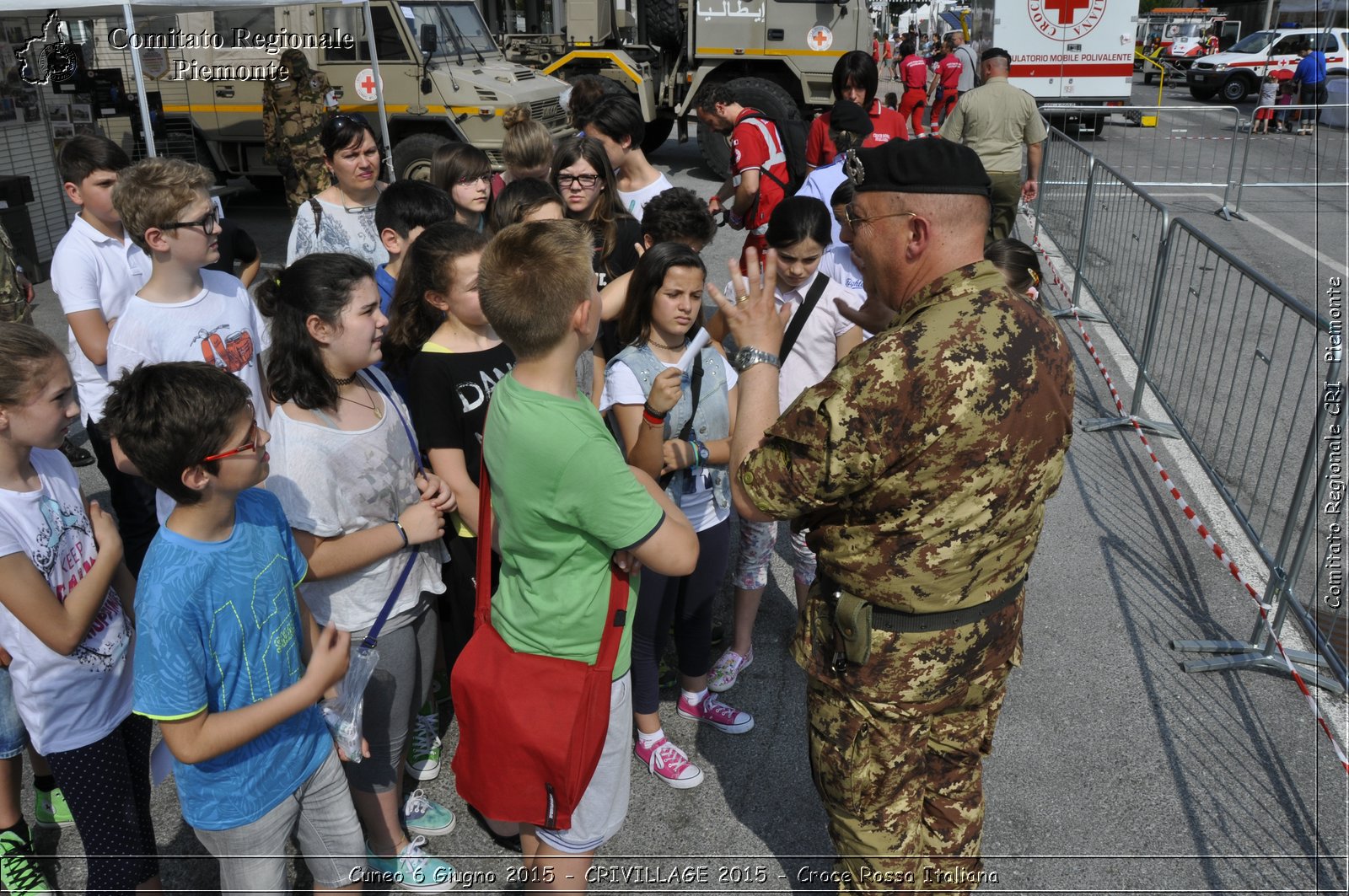 Cuneo 6 Giugno 2015 - CRIVILLAGE 2015 - Croce Rossa Italiana- Comitato Regionale del Piemonte