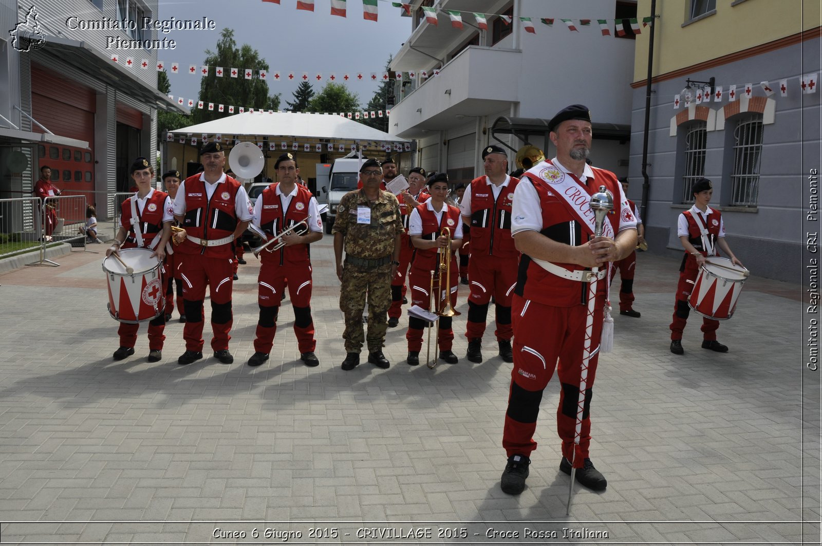 Cuneo 6 Giugno 2015 - CRIVILLAGE 2015 - Croce Rossa Italiana- Comitato Regionale del Piemonte