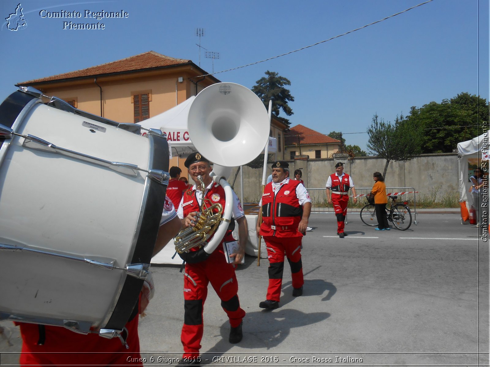 Cuneo 6 Giugno 2015 - CRIVILLAGE 2015 - Croce Rossa Italiana- Comitato Regionale del Piemonte