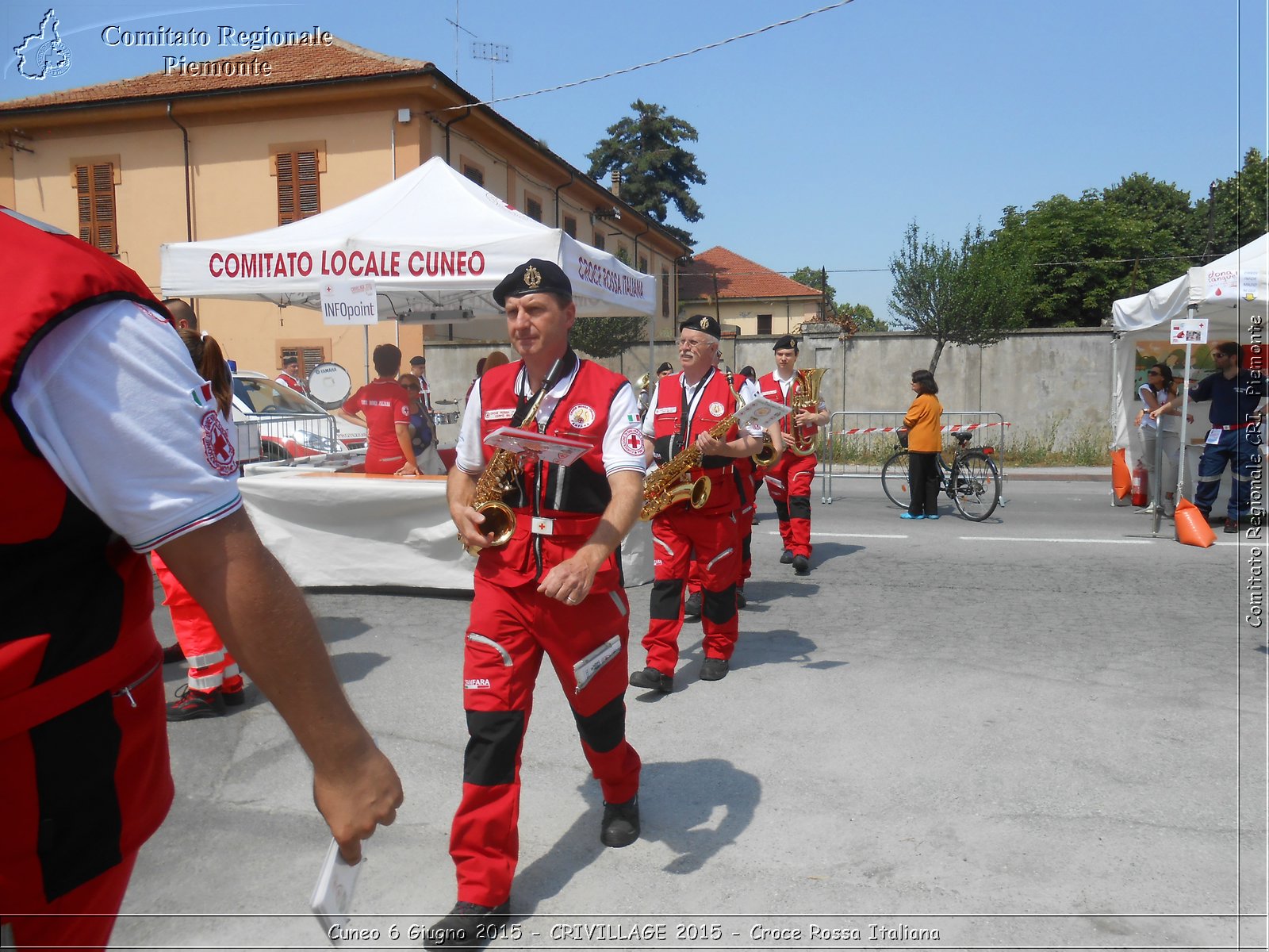 Cuneo 6 Giugno 2015 - CRIVILLAGE 2015 - Croce Rossa Italiana- Comitato Regionale del Piemonte