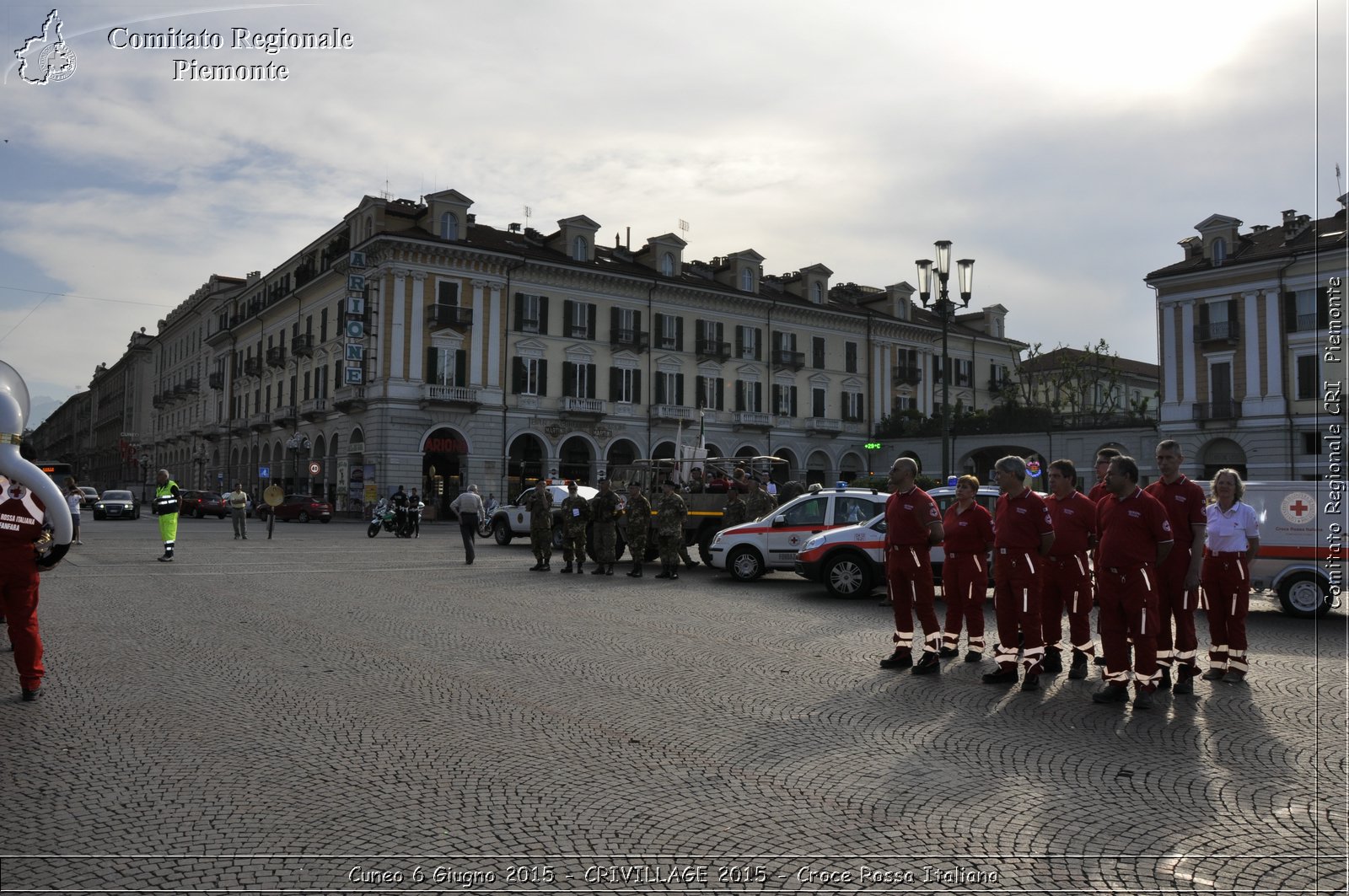 Cuneo 6 Giugno 2015 - CRIVILLAGE 2015 - Croce Rossa Italiana- Comitato Regionale del Piemonte