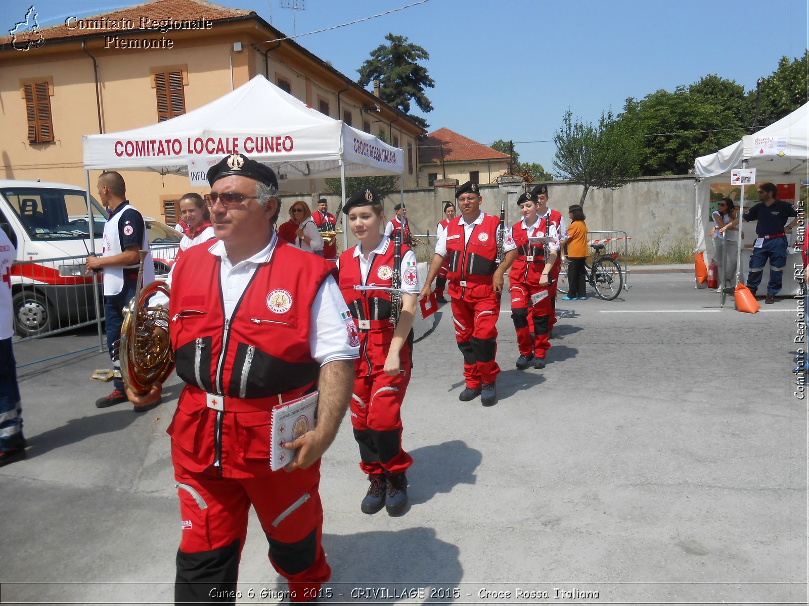 Cuneo 6 Giugno 2015 - CRIVILLAGE 2015 - Croce Rossa Italiana- Comitato Regionale del Piemonte