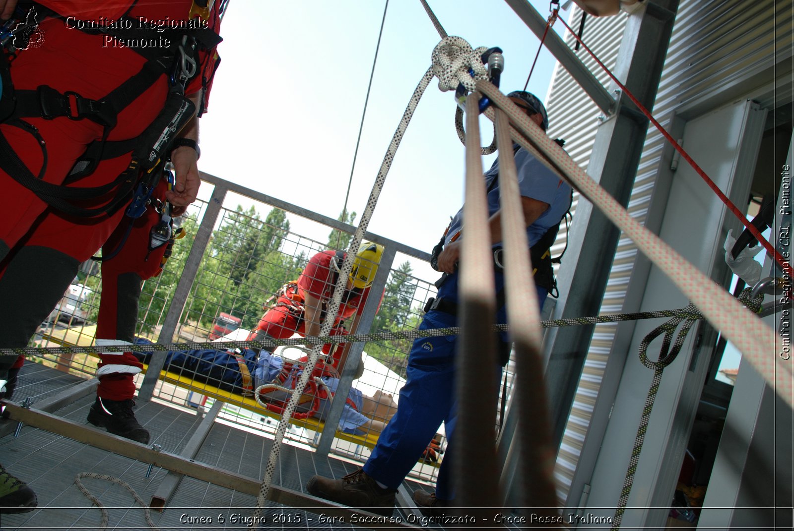 Cuneo 6 Giugno 2015 - Gara Soccorso Organizzato - Croce Rossa Italiana- Comitato Regionale del Piemonte