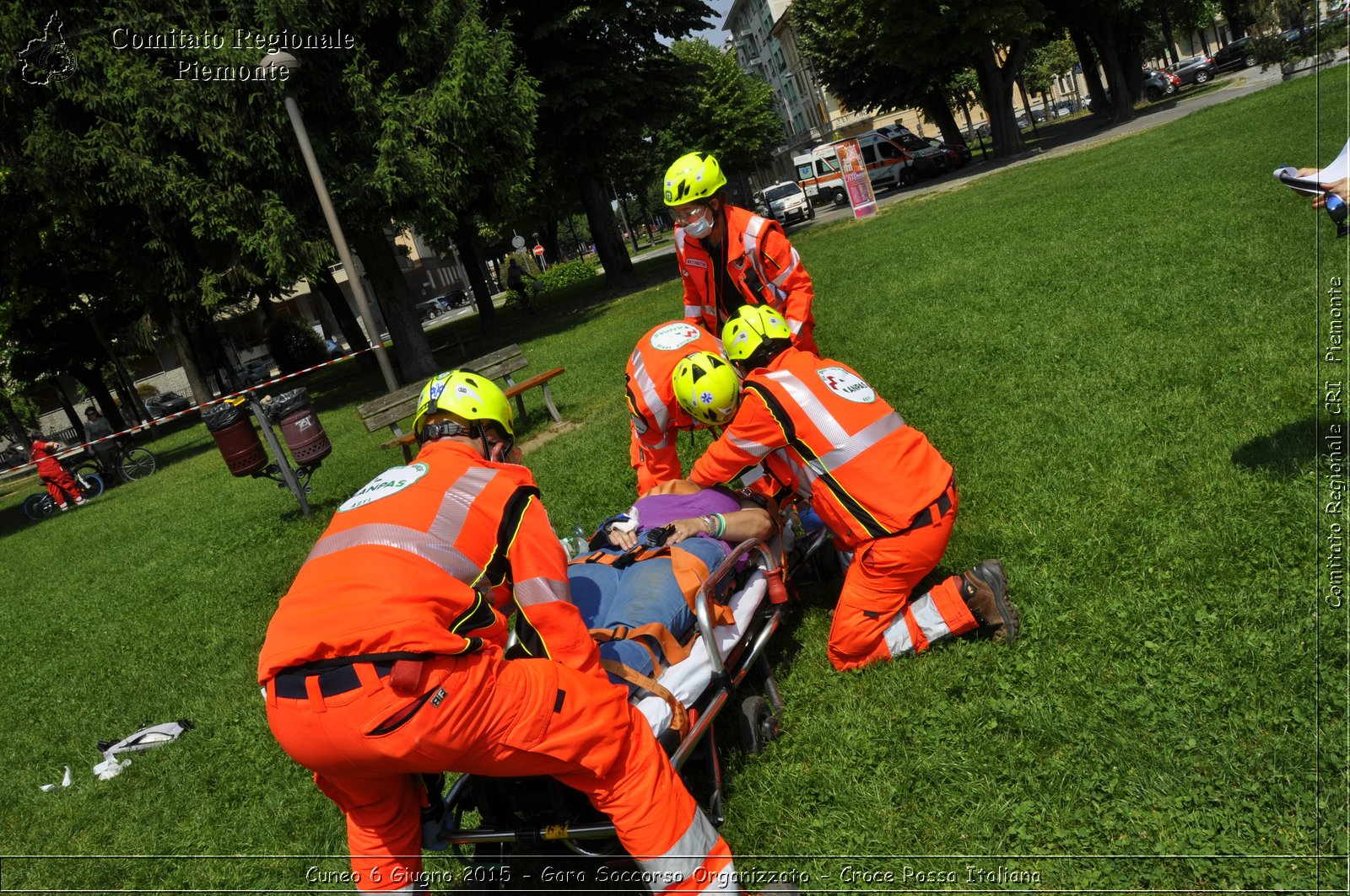 Cuneo 6 Giugno 2015 - Gara Soccorso Organizzato - Croce Rossa Italiana- Comitato Regionale del Piemonte