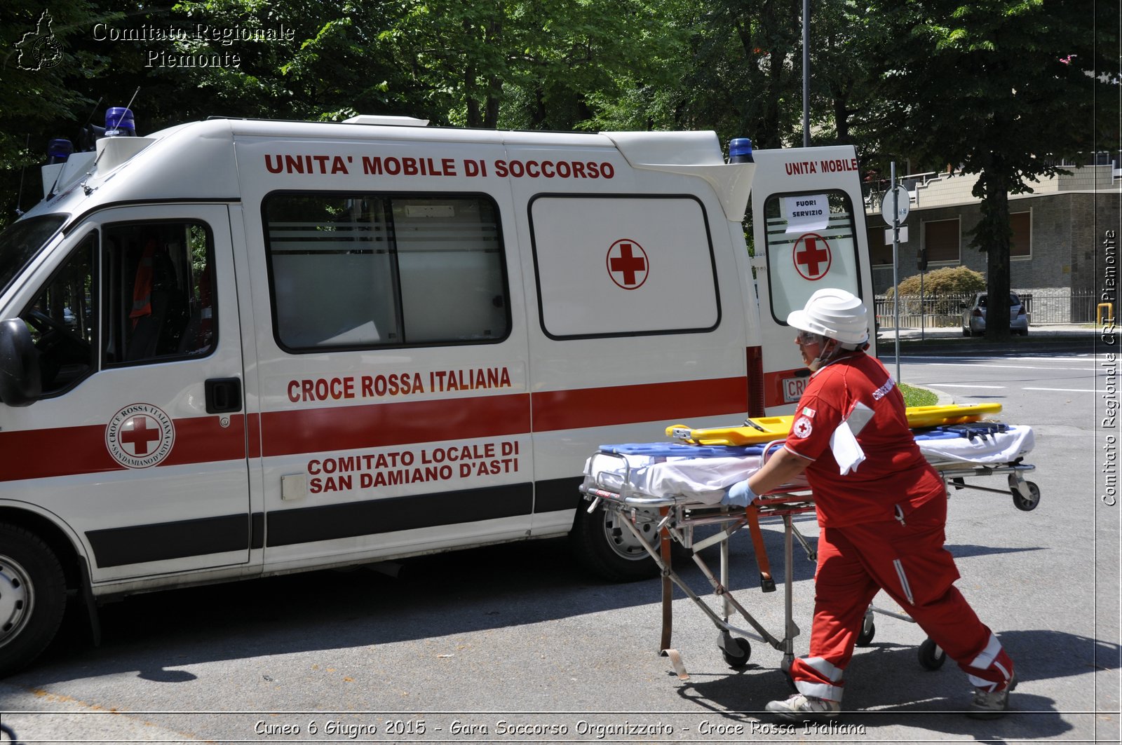 Cuneo 6 Giugno 2015 - Gara Soccorso Organizzato - Croce Rossa Italiana- Comitato Regionale del Piemonte