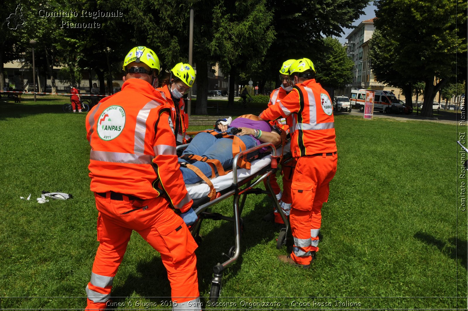 Cuneo 6 Giugno 2015 - Gara Soccorso Organizzato - Croce Rossa Italiana- Comitato Regionale del Piemonte