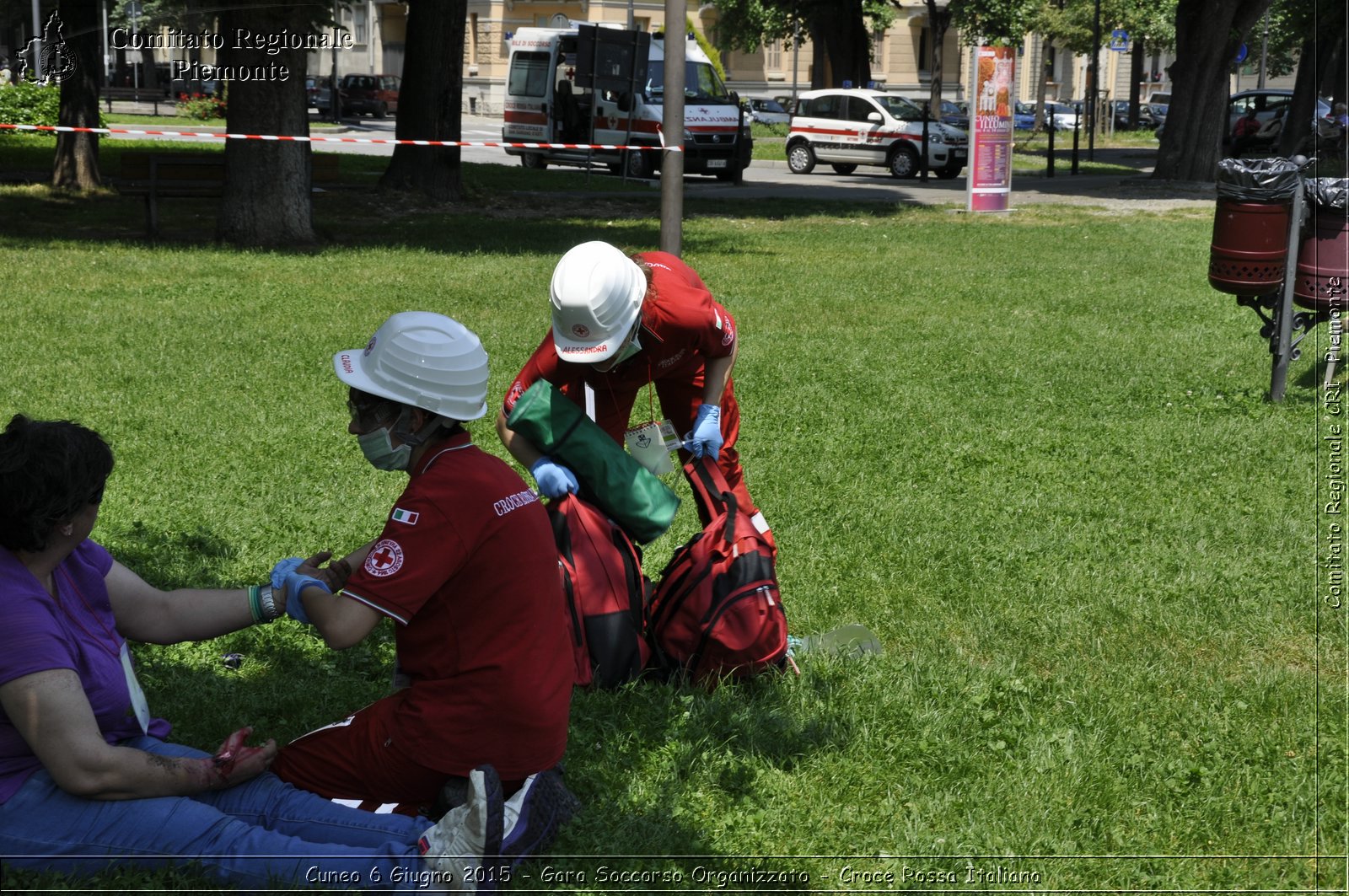 Cuneo 6 Giugno 2015 - Gara Soccorso Organizzato - Croce Rossa Italiana- Comitato Regionale del Piemonte