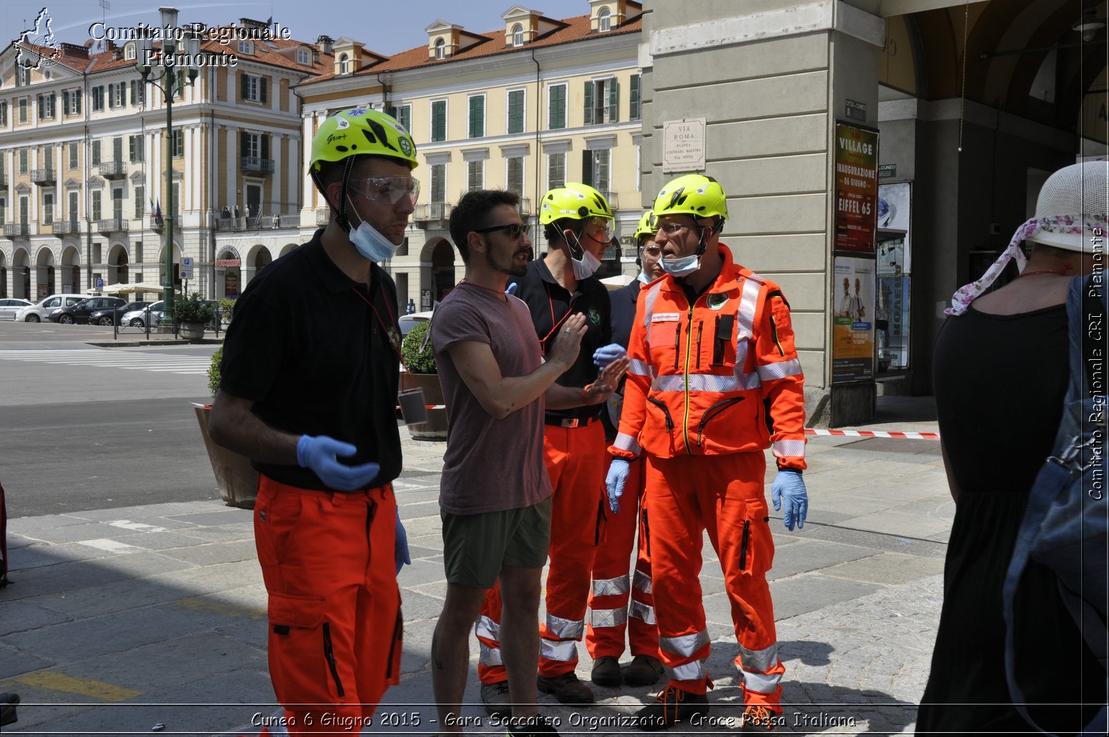 Cuneo 6 Giugno 2015 - Gara Soccorso Organizzato - Croce Rossa Italiana- Comitato Regionale del Piemonte