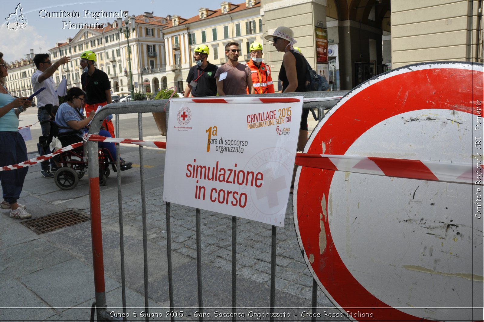 Cuneo 6 Giugno 2015 - Gara Soccorso Organizzato - Croce Rossa Italiana- Comitato Regionale del Piemonte