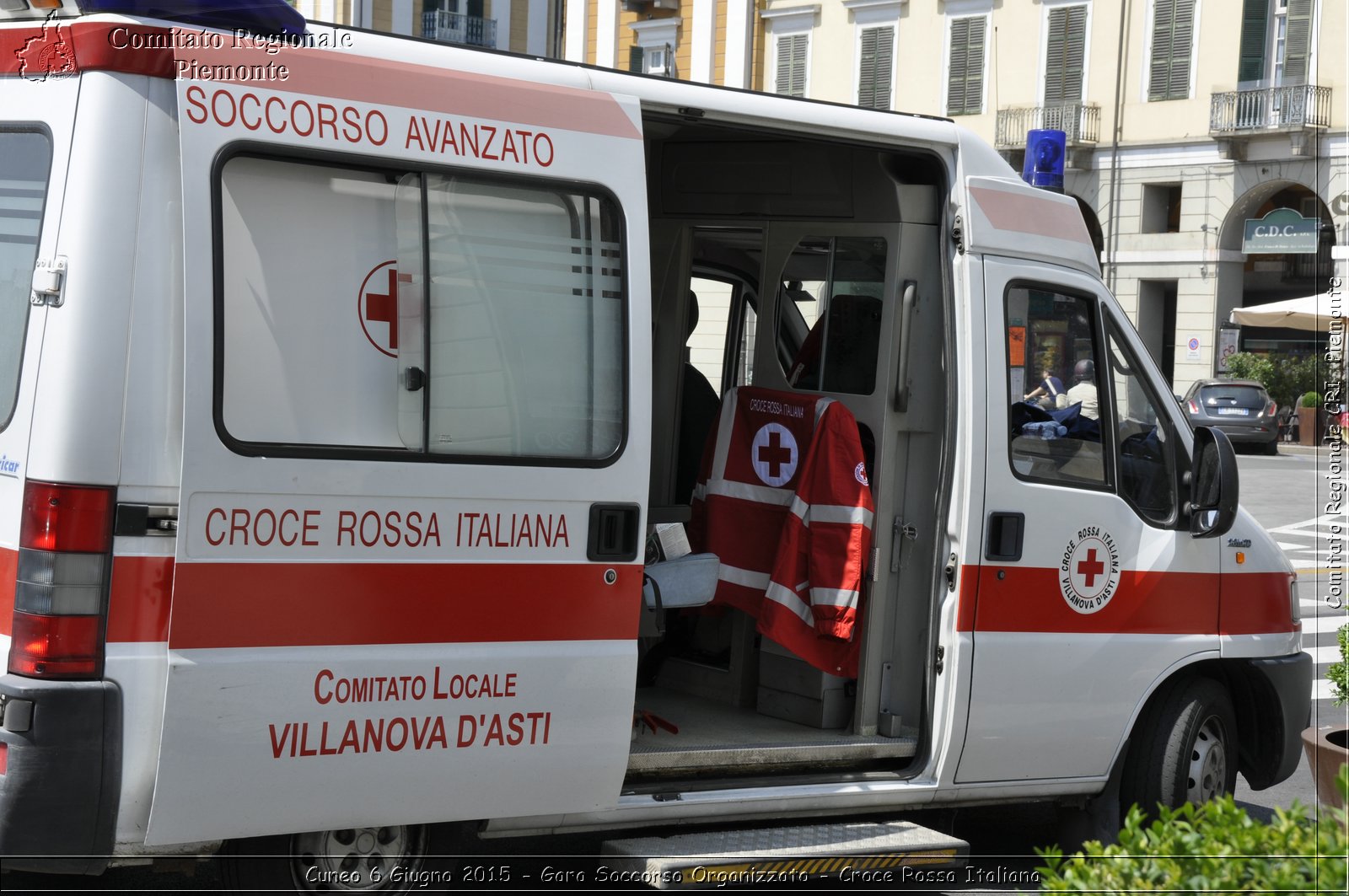 Cuneo 6 Giugno 2015 - Gara Soccorso Organizzato - Croce Rossa Italiana- Comitato Regionale del Piemonte