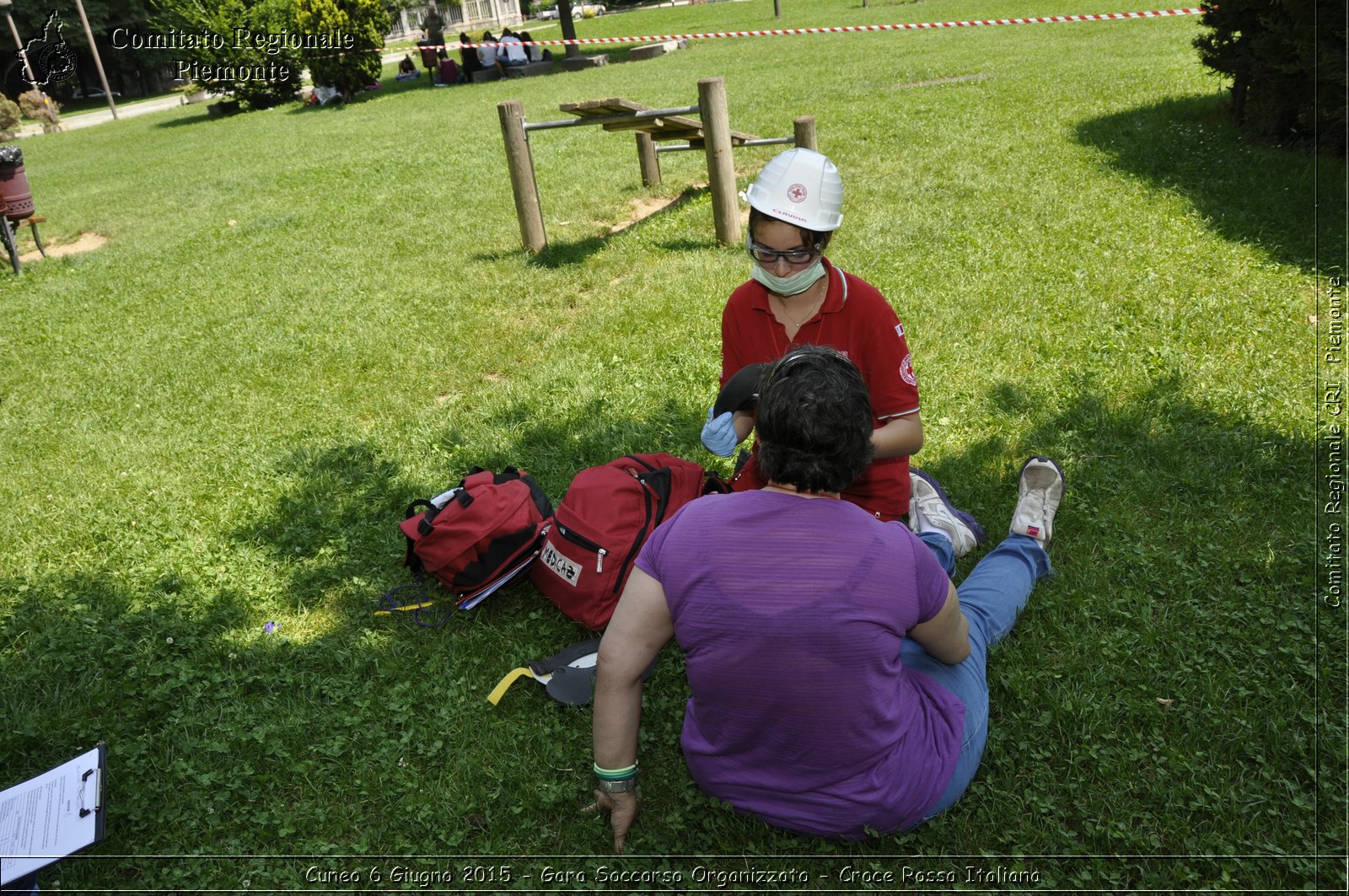 Cuneo 6 Giugno 2015 - Gara Soccorso Organizzato - Croce Rossa Italiana- Comitato Regionale del Piemonte