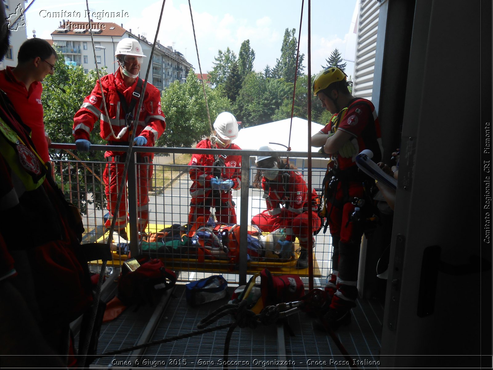 Cuneo 6 Giugno 2015 - Gara Soccorso Organizzato - Croce Rossa Italiana- Comitato Regionale del Piemonte