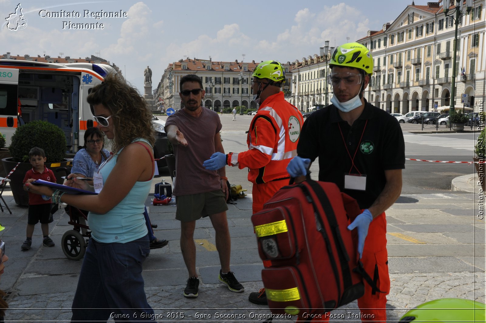 Cuneo 6 Giugno 2015 - Gara Soccorso Organizzato - Croce Rossa Italiana- Comitato Regionale del Piemonte