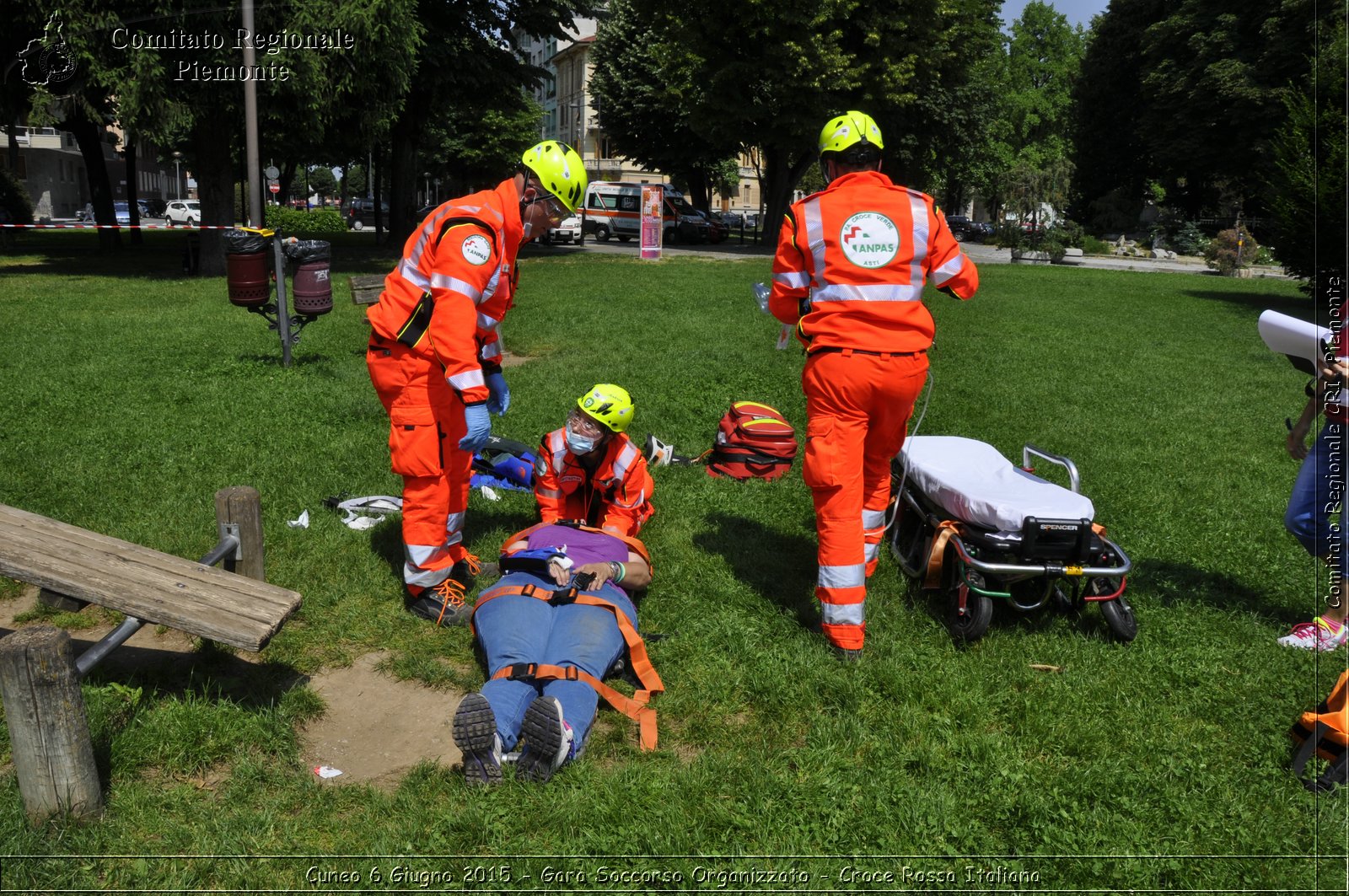 Cuneo 6 Giugno 2015 - Gara Soccorso Organizzato - Croce Rossa Italiana- Comitato Regionale del Piemonte