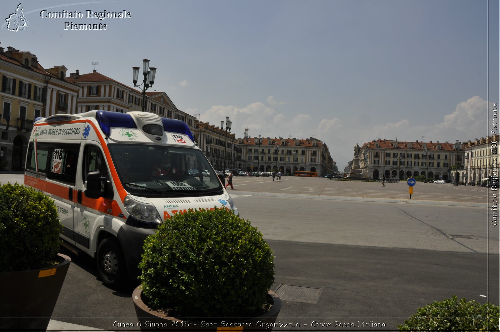 Cuneo 6 Giugno 2015 - Gara Soccorso Organizzato - Croce Rossa Italiana- Comitato Regionale del Piemonte