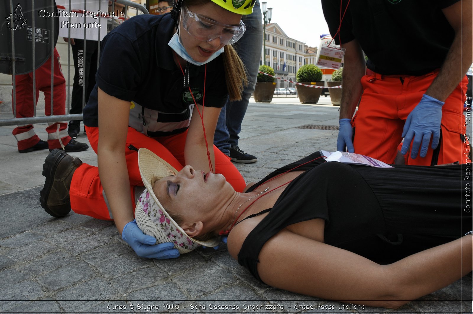 Cuneo 6 Giugno 2015 - Gara Soccorso Organizzato - Croce Rossa Italiana- Comitato Regionale del Piemonte