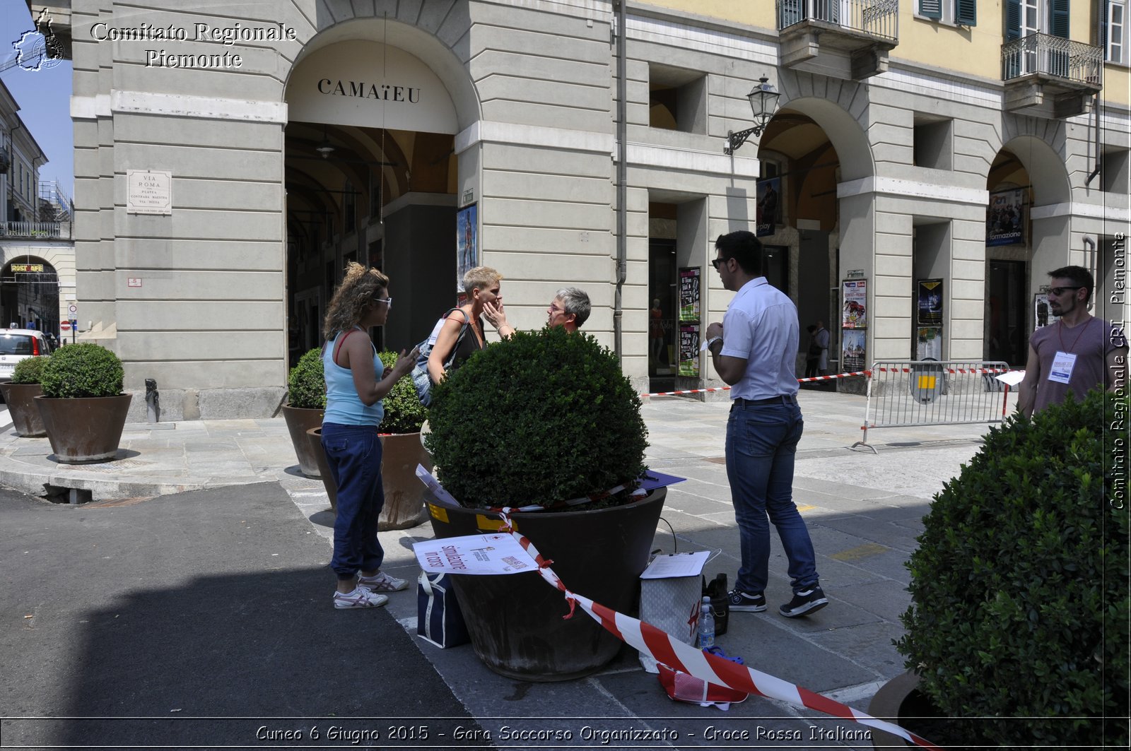 Cuneo 6 Giugno 2015 - Gara Soccorso Organizzato - Croce Rossa Italiana- Comitato Regionale del Piemonte