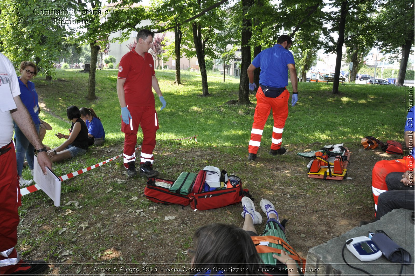 Cuneo 6 Giugno 2015 - Gara Soccorso Organizzato - Croce Rossa Italiana- Comitato Regionale del Piemonte