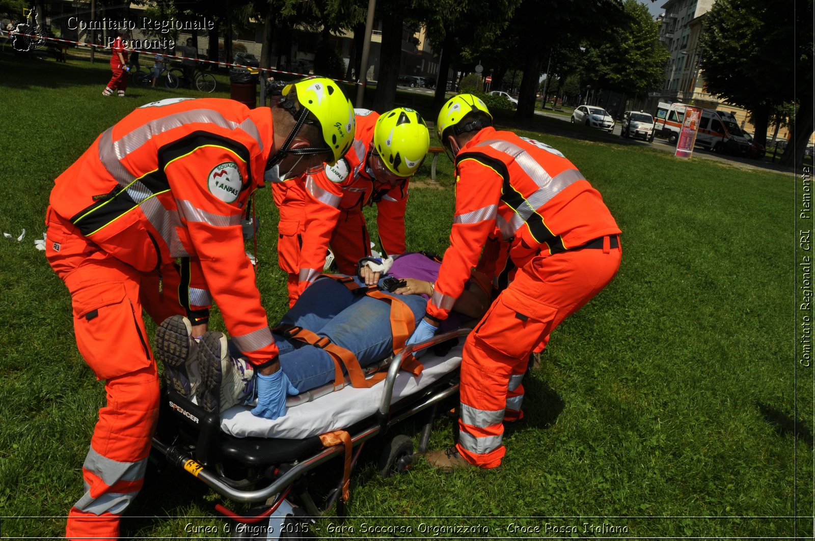 Cuneo 6 Giugno 2015 - Gara Soccorso Organizzato - Croce Rossa Italiana- Comitato Regionale del Piemonte