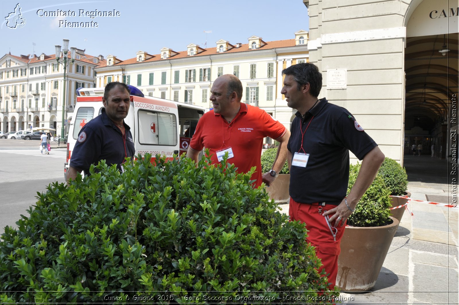 Cuneo 6 Giugno 2015 - Gara Soccorso Organizzato - Croce Rossa Italiana- Comitato Regionale del Piemonte