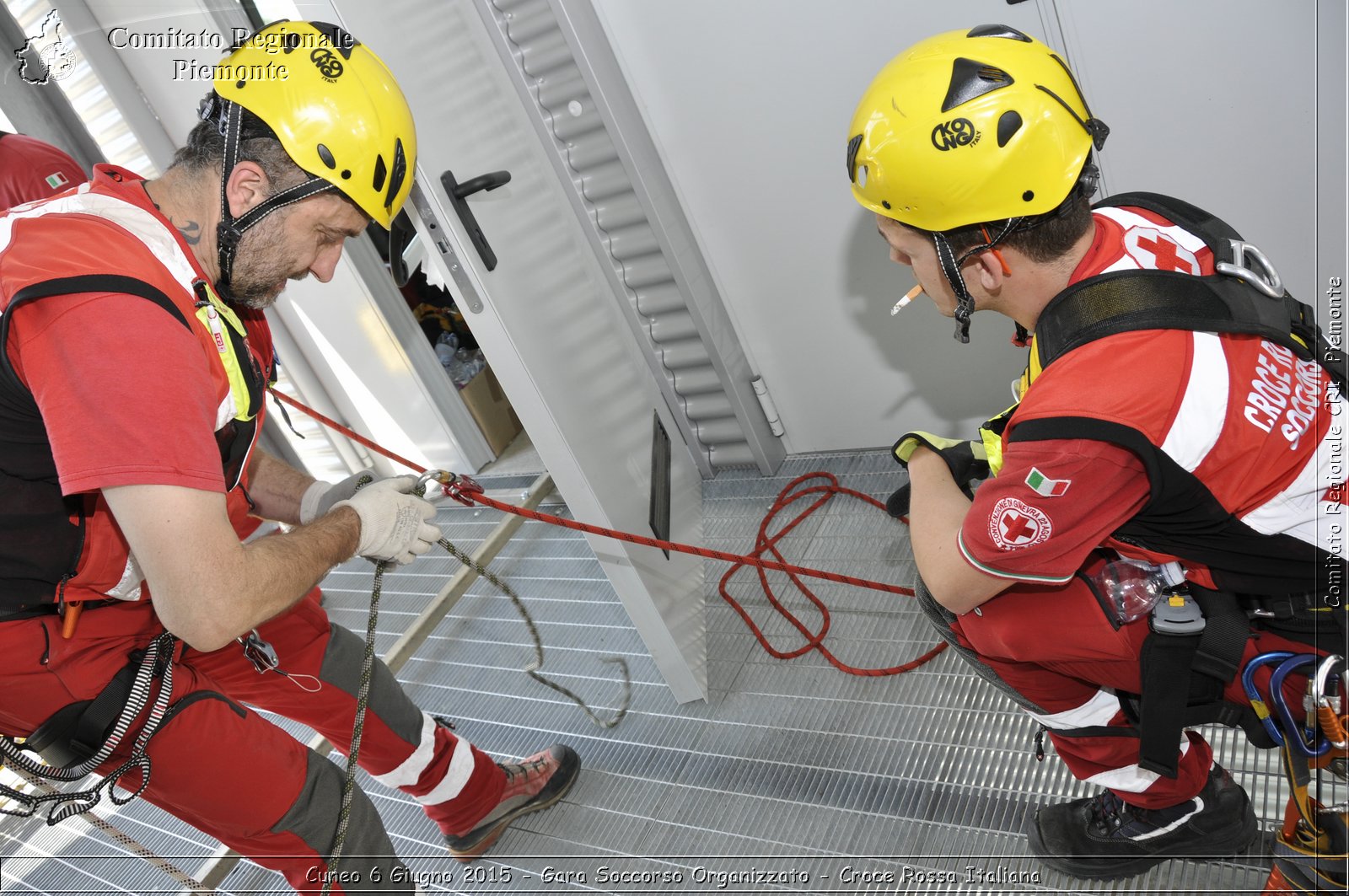 Cuneo 6 Giugno 2015 - Gara Soccorso Organizzato - Croce Rossa Italiana- Comitato Regionale del Piemonte