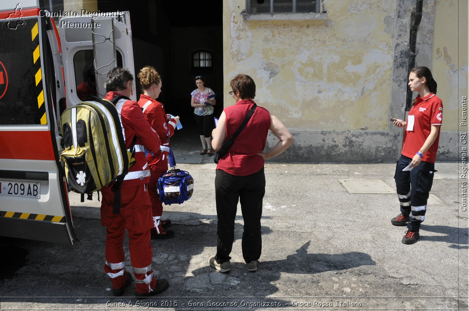 Cuneo 6 Giugno 2015 - Gara Soccorso Organizzato - Croce Rossa Italiana- Comitato Regionale del Piemonte