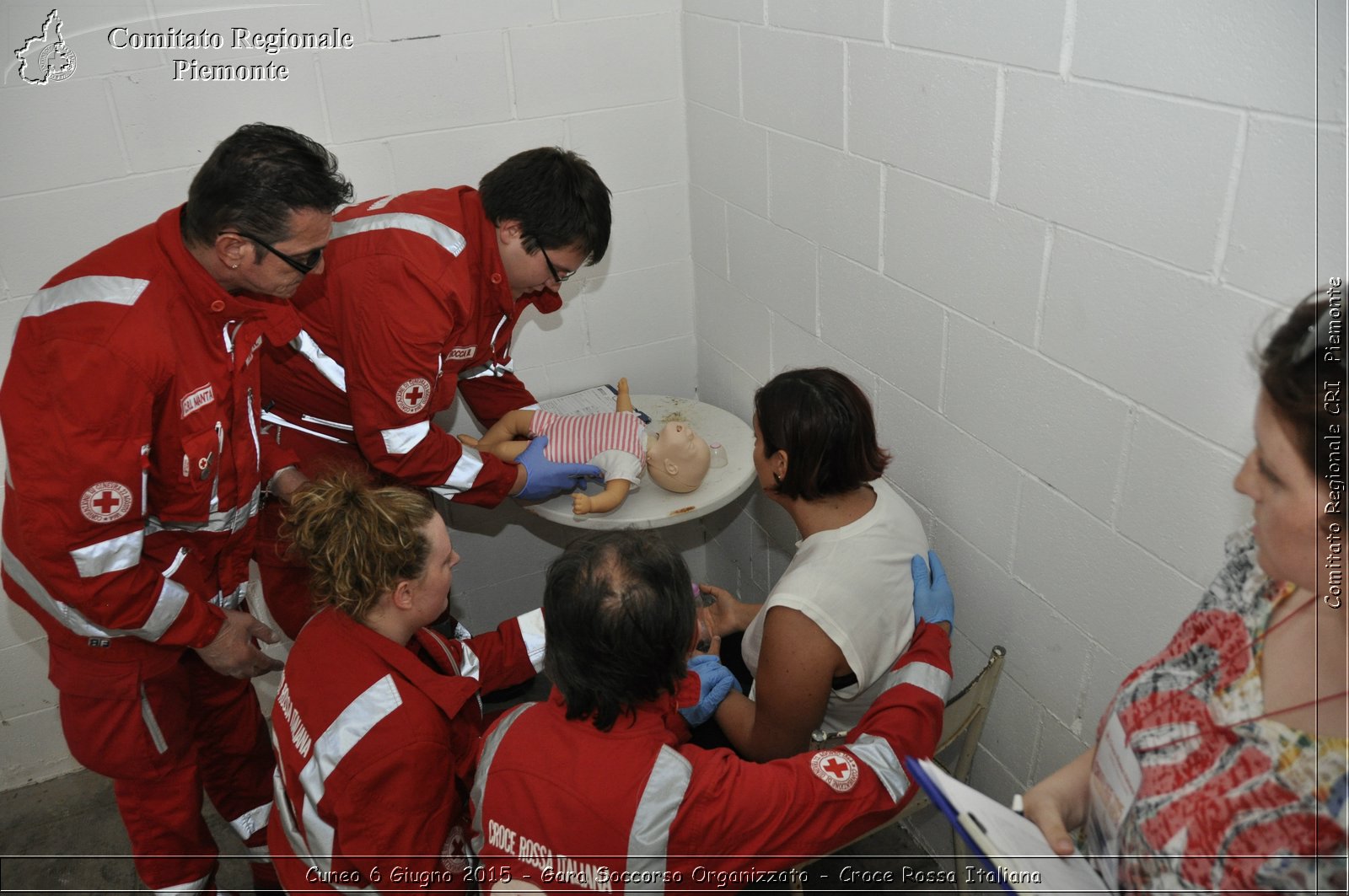 Cuneo 6 Giugno 2015 - Gara Soccorso Organizzato - Croce Rossa Italiana- Comitato Regionale del Piemonte