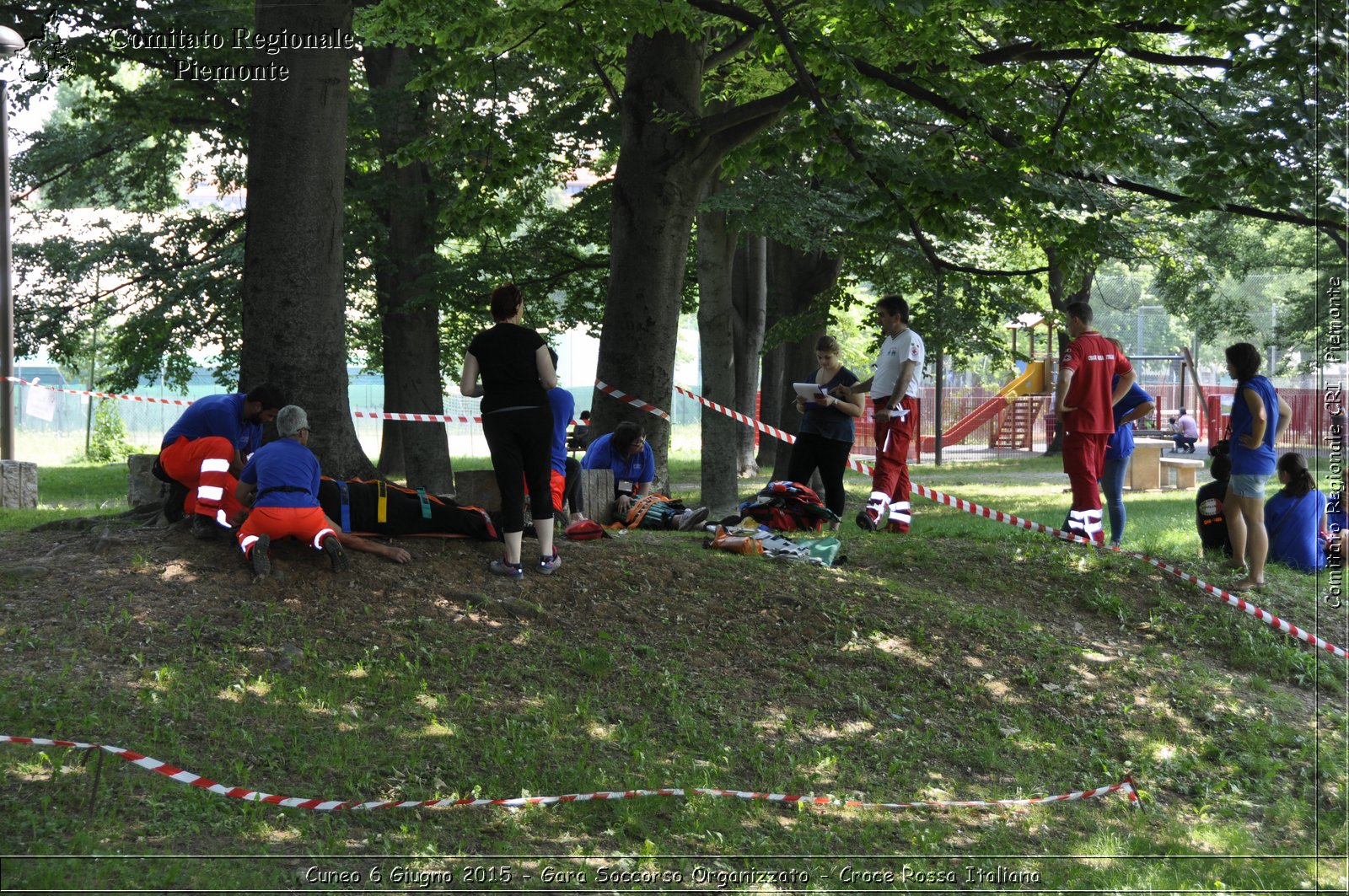 Cuneo 6 Giugno 2015 - Gara Soccorso Organizzato - Croce Rossa Italiana- Comitato Regionale del Piemonte