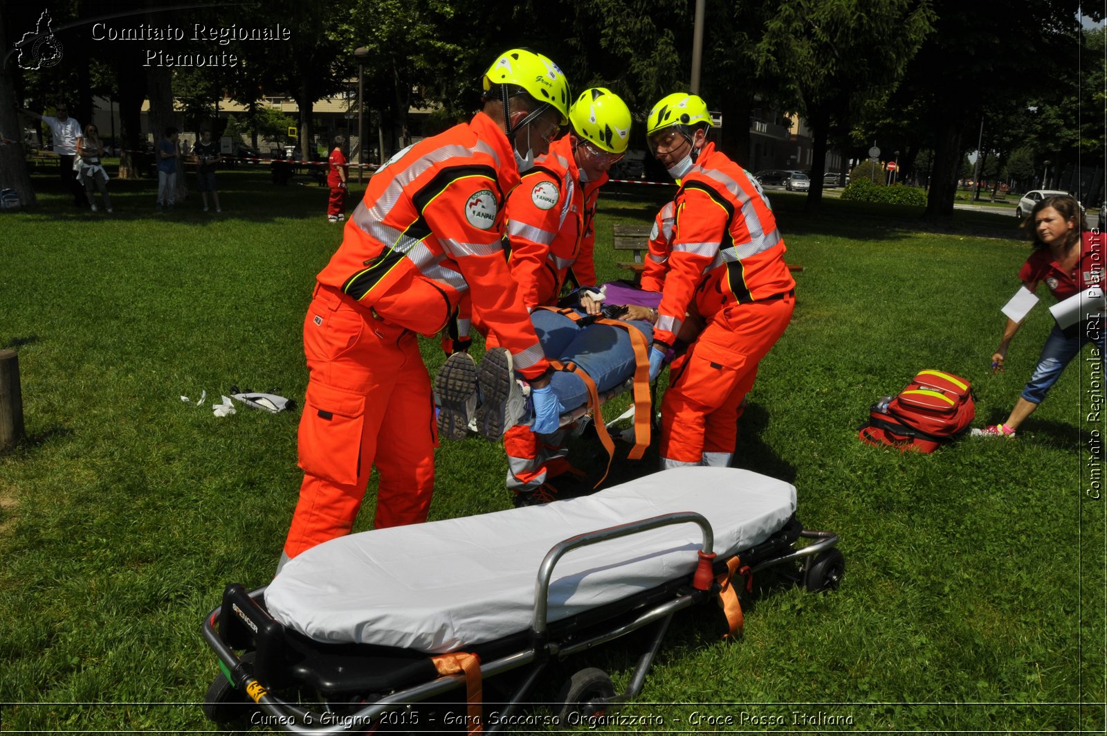 Cuneo 6 Giugno 2015 - Gara Soccorso Organizzato - Croce Rossa Italiana- Comitato Regionale del Piemonte