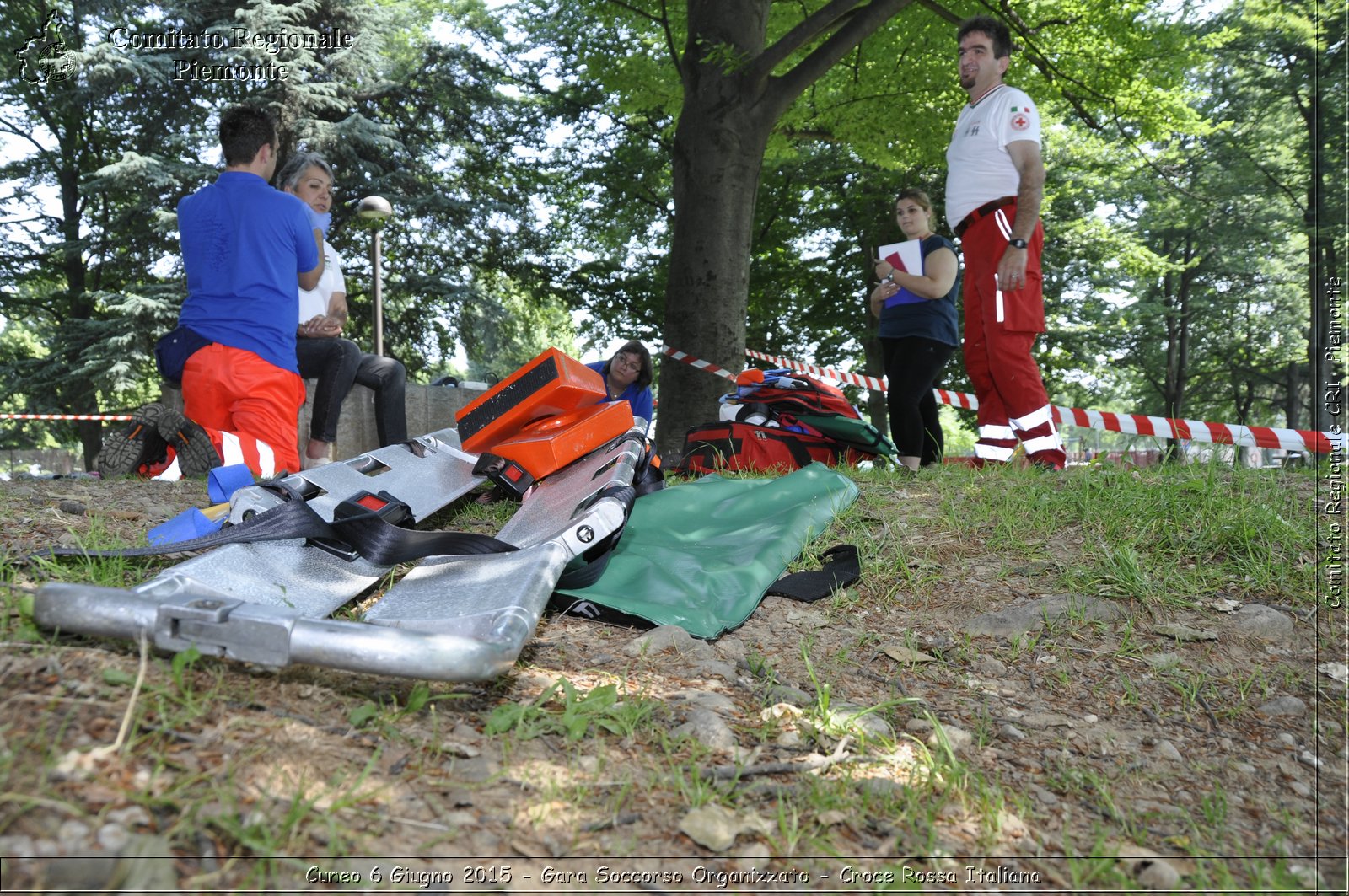 Cuneo 6 Giugno 2015 - Gara Soccorso Organizzato - Croce Rossa Italiana- Comitato Regionale del Piemonte