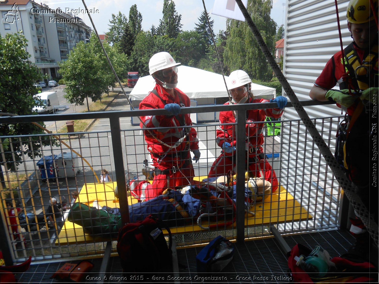 Cuneo 6 Giugno 2015 - Gara Soccorso Organizzato - Croce Rossa Italiana- Comitato Regionale del Piemonte