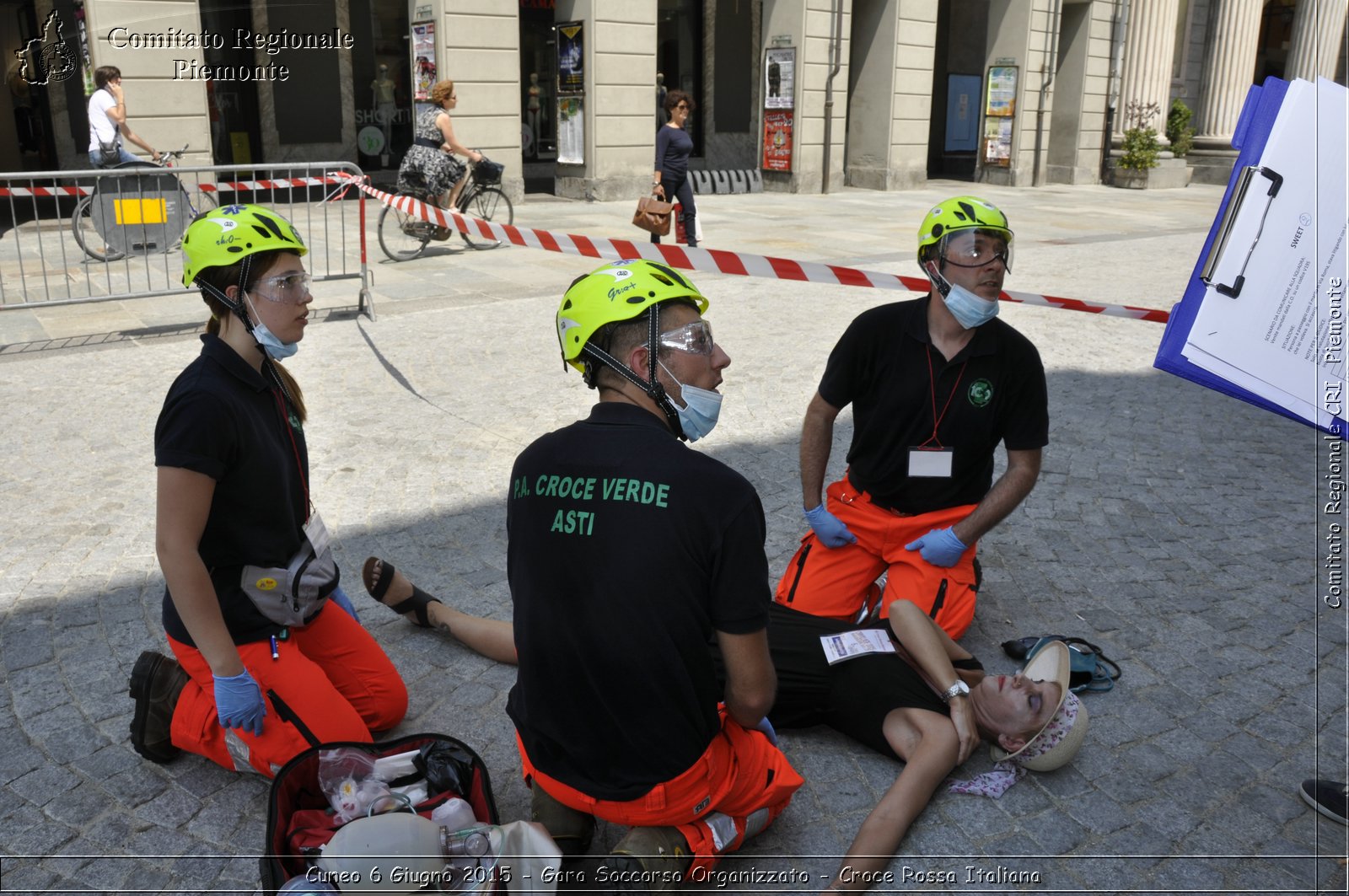 Cuneo 6 Giugno 2015 - Gara Soccorso Organizzato - Croce Rossa Italiana- Comitato Regionale del Piemonte