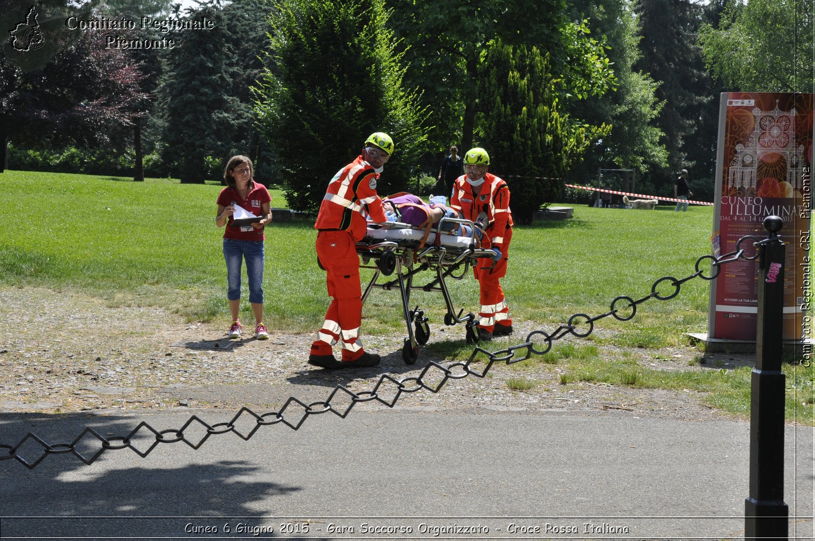 Cuneo 6 Giugno 2015 - Gara Soccorso Organizzato - Croce Rossa Italiana- Comitato Regionale del Piemonte