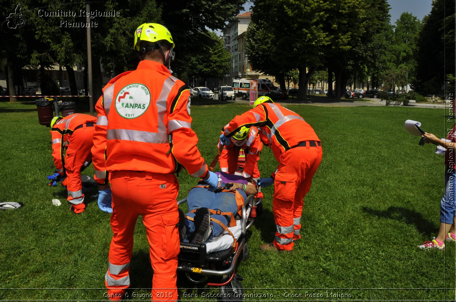 Cuneo 6 Giugno 2015 - Gara Soccorso Organizzato - Croce Rossa Italiana- Comitato Regionale del Piemonte