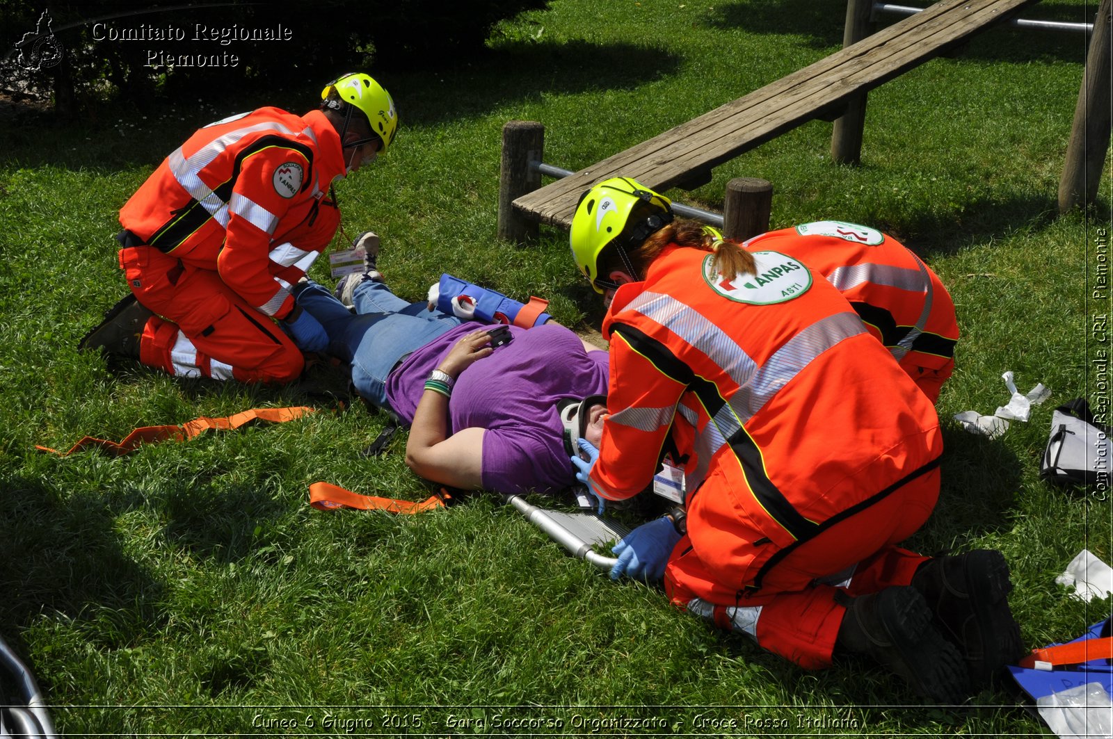 Cuneo 6 Giugno 2015 - Gara Soccorso Organizzato - Croce Rossa Italiana- Comitato Regionale del Piemonte