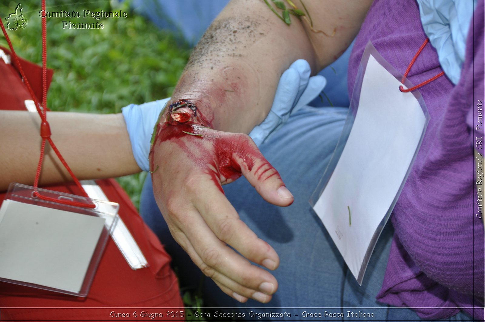 Cuneo 6 Giugno 2015 - Gara Soccorso Organizzato - Croce Rossa Italiana- Comitato Regionale del Piemonte