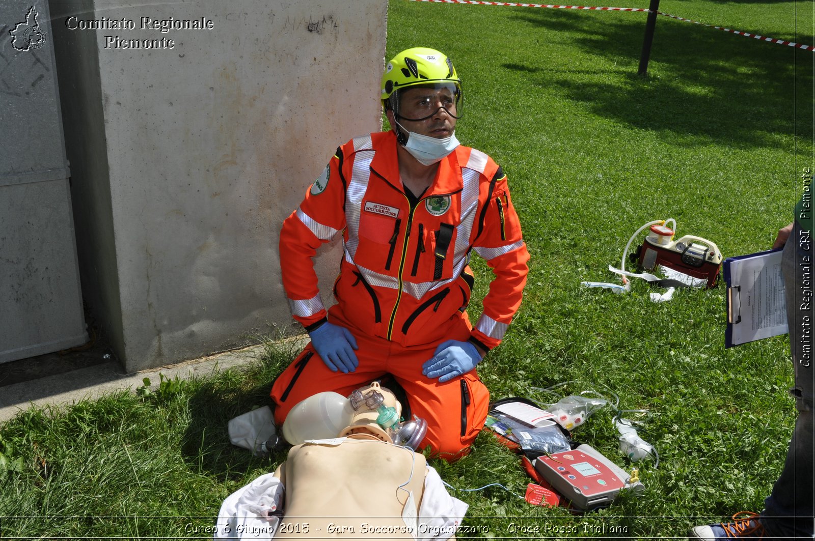 Cuneo 6 Giugno 2015 - Gara Soccorso Organizzato - Croce Rossa Italiana- Comitato Regionale del Piemonte