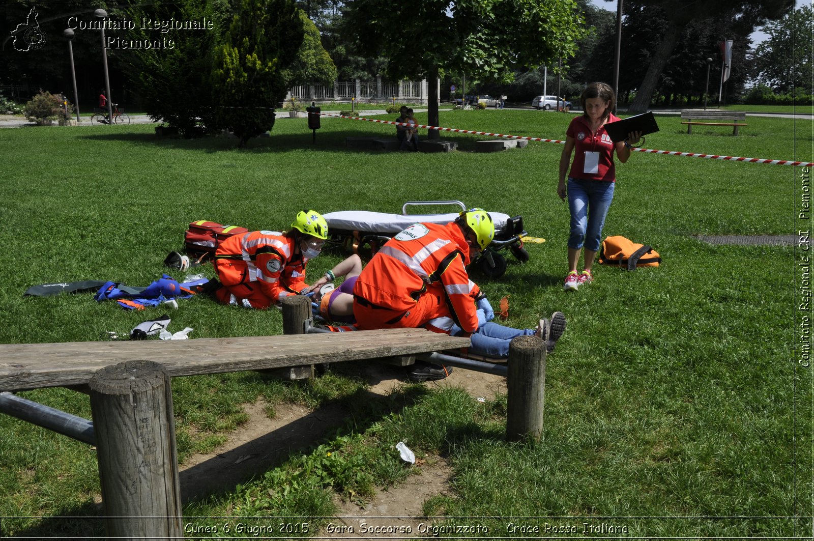 Cuneo 6 Giugno 2015 - Gara Soccorso Organizzato - Croce Rossa Italiana- Comitato Regionale del Piemonte