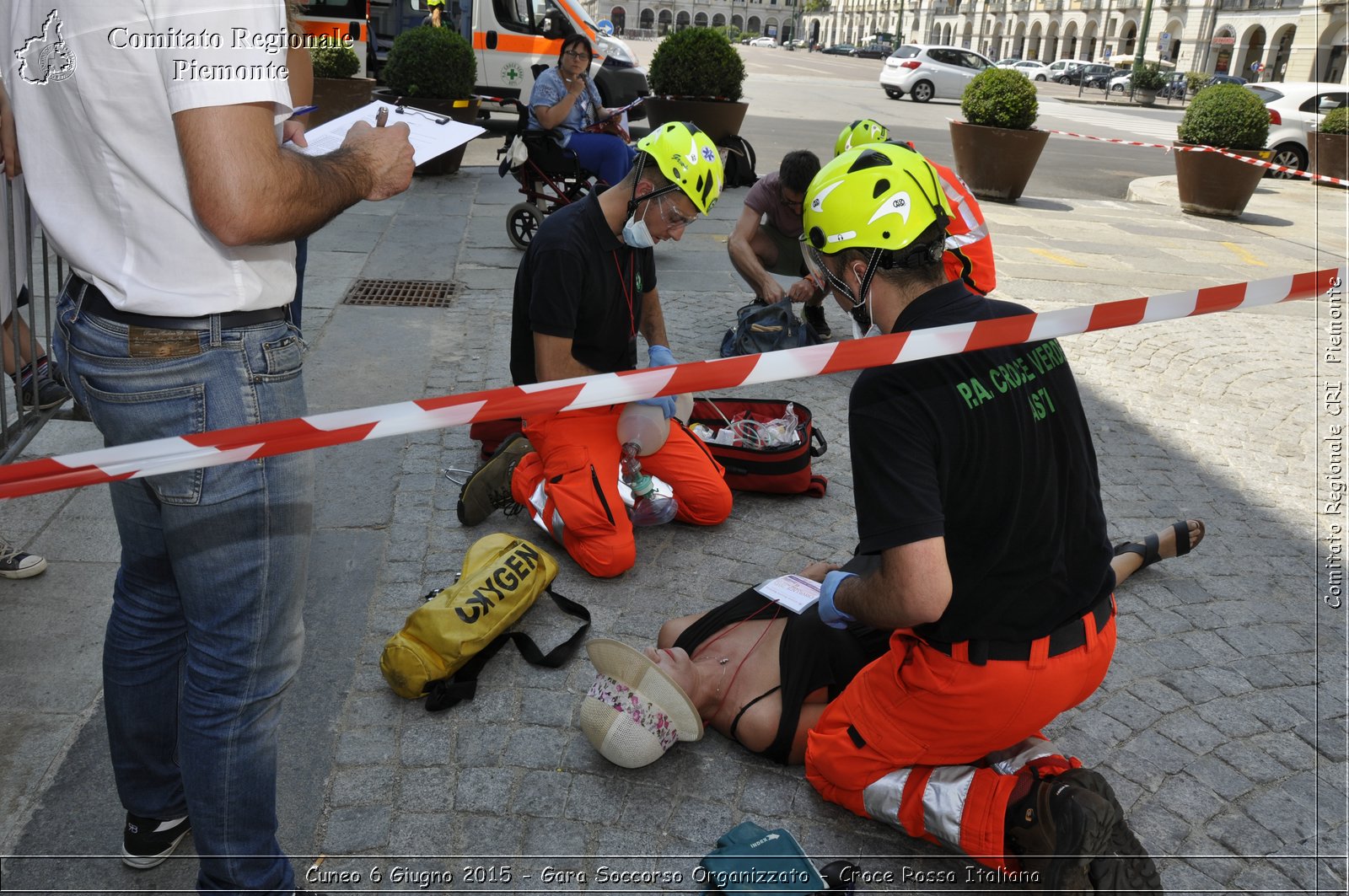 Cuneo 6 Giugno 2015 - Gara Soccorso Organizzato - Croce Rossa Italiana- Comitato Regionale del Piemonte