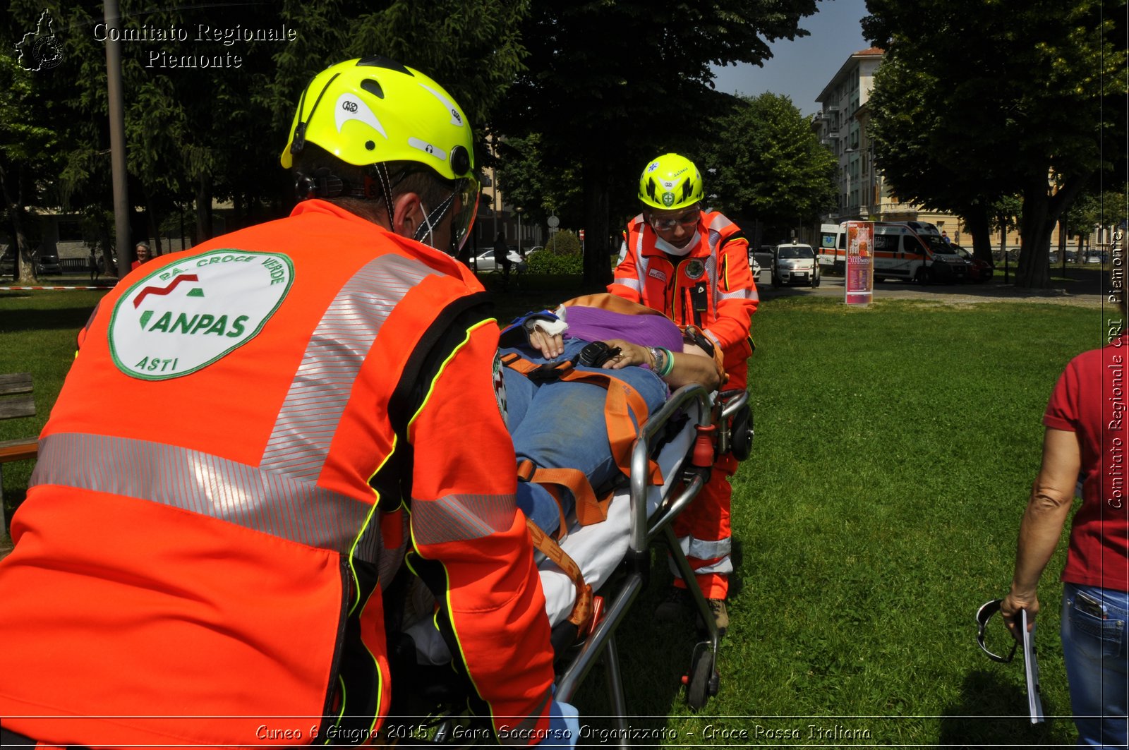 Cuneo 6 Giugno 2015 - Gara Soccorso Organizzato - Croce Rossa Italiana- Comitato Regionale del Piemonte