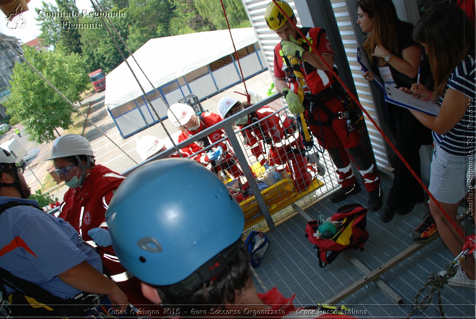 Cuneo 6 Giugno 2015 - Gara Soccorso Organizzato - Croce Rossa Italiana- Comitato Regionale del Piemonte