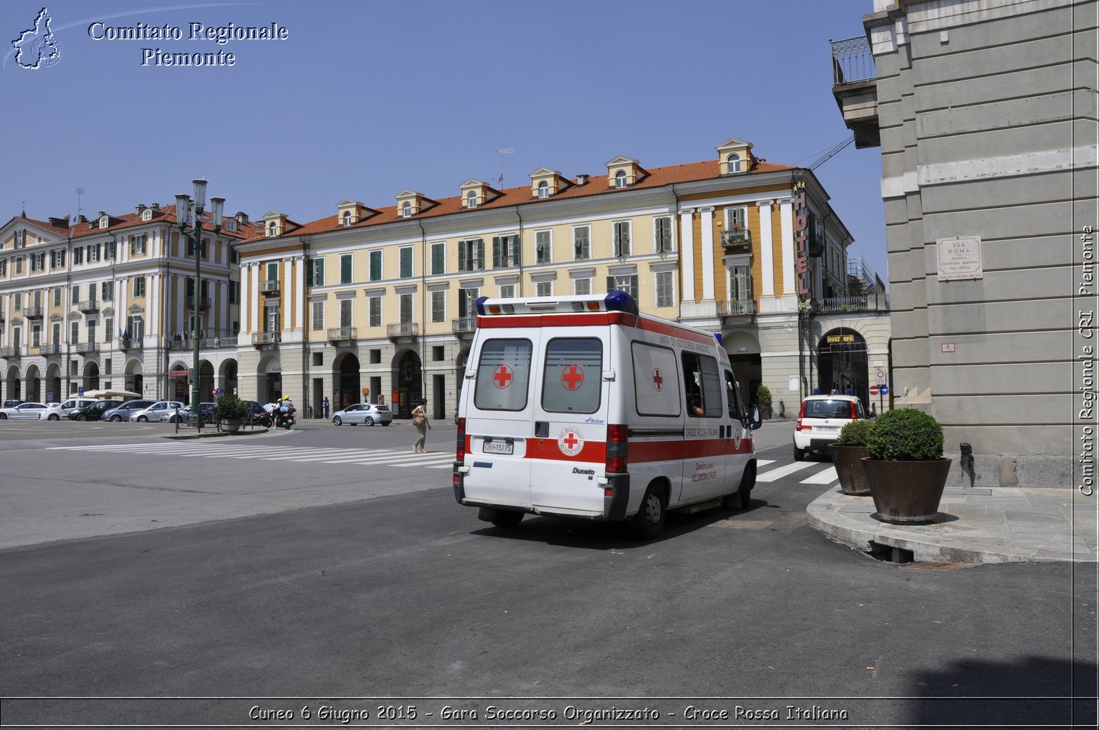 Cuneo 6 Giugno 2015 - Gara Soccorso Organizzato - Croce Rossa Italiana- Comitato Regionale del Piemonte