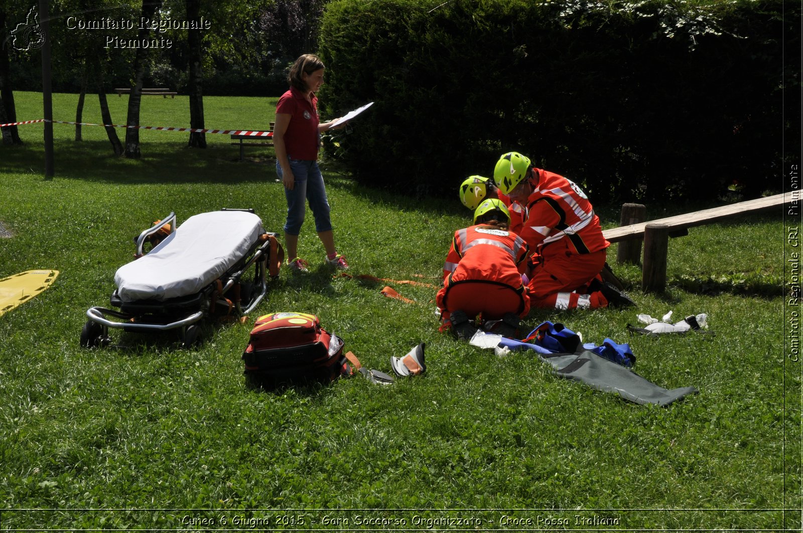 Cuneo 6 Giugno 2015 - Gara Soccorso Organizzato - Croce Rossa Italiana- Comitato Regionale del Piemonte