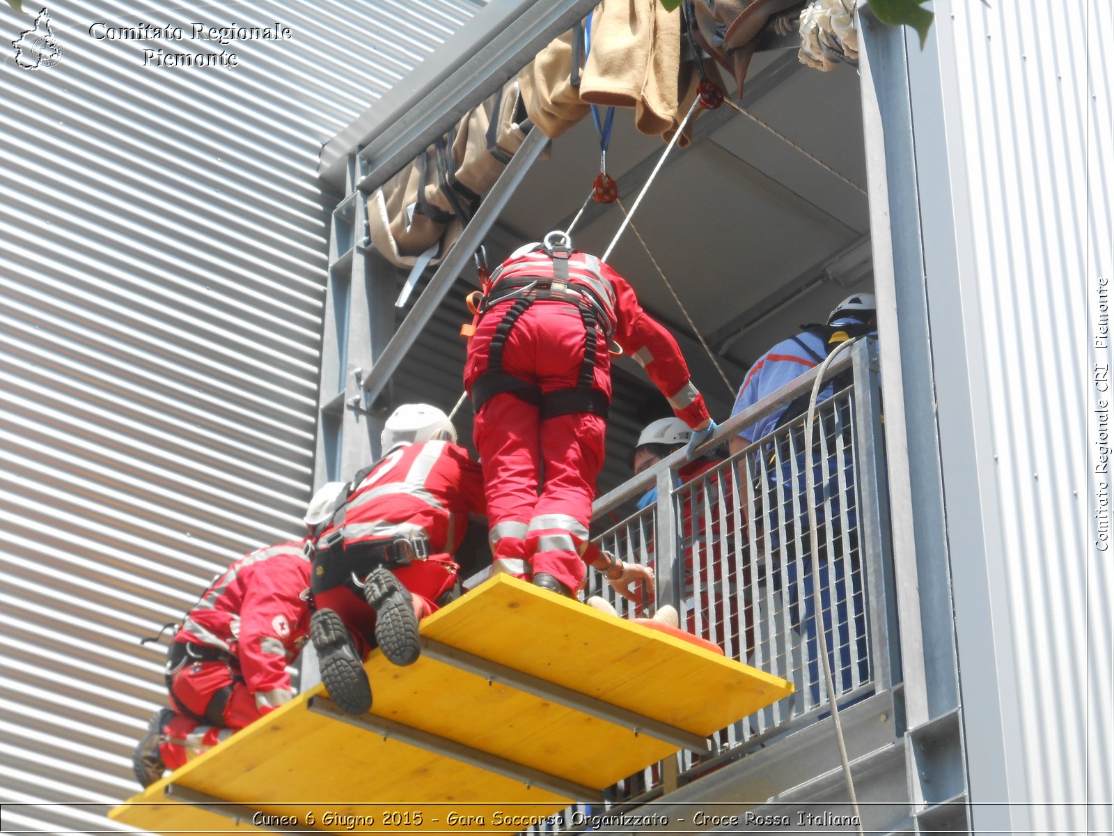 Cuneo 6 Giugno 2015 - Gara Soccorso Organizzato - Croce Rossa Italiana- Comitato Regionale del Piemonte