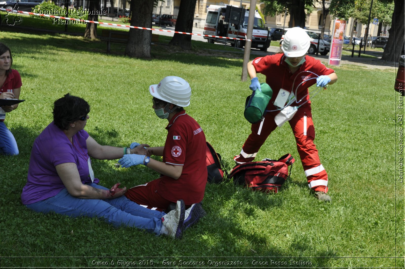 Cuneo 6 Giugno 2015 - Gara Soccorso Organizzato - Croce Rossa Italiana- Comitato Regionale del Piemonte