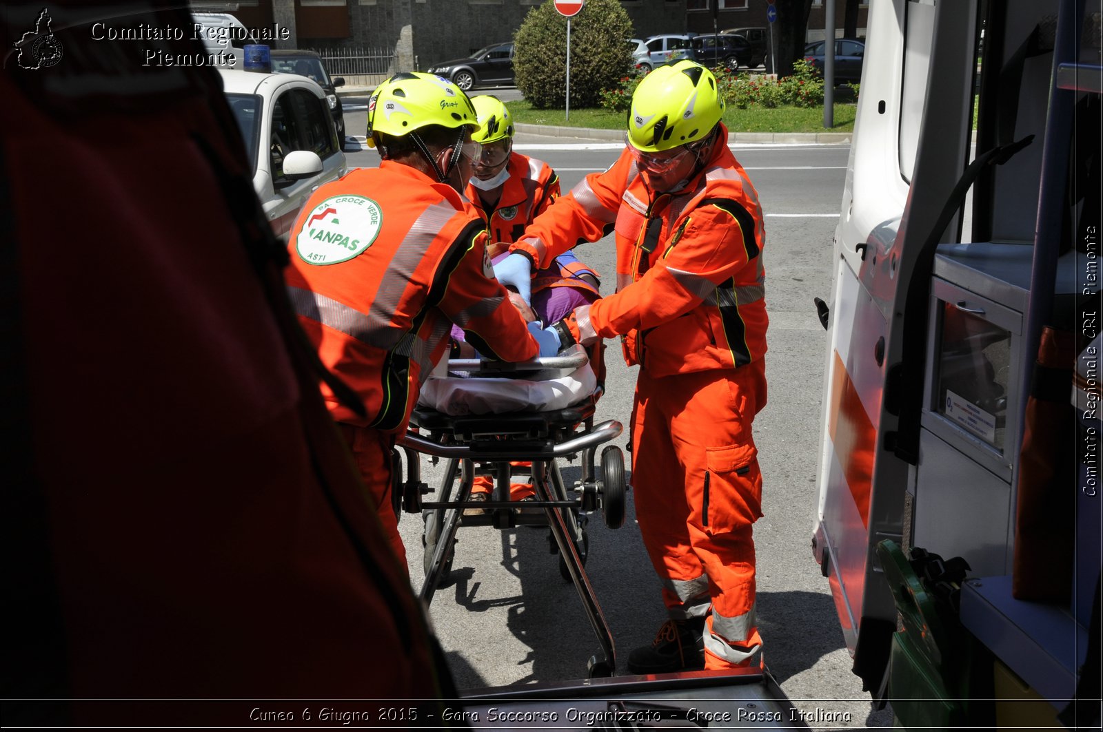 Cuneo 6 Giugno 2015 - Gara Soccorso Organizzato - Croce Rossa Italiana- Comitato Regionale del Piemonte