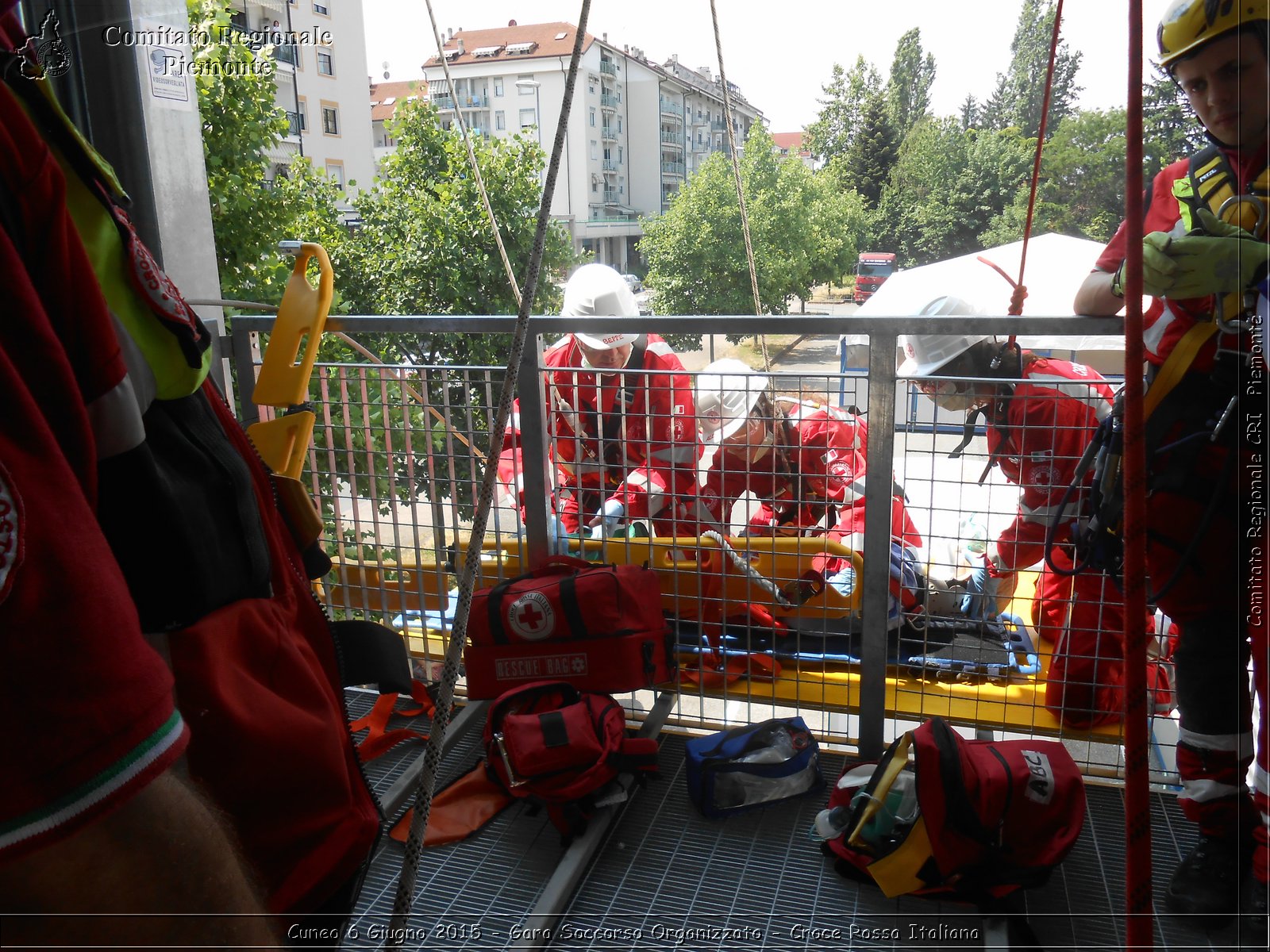 Cuneo 6 Giugno 2015 - Gara Soccorso Organizzato - Croce Rossa Italiana- Comitato Regionale del Piemonte