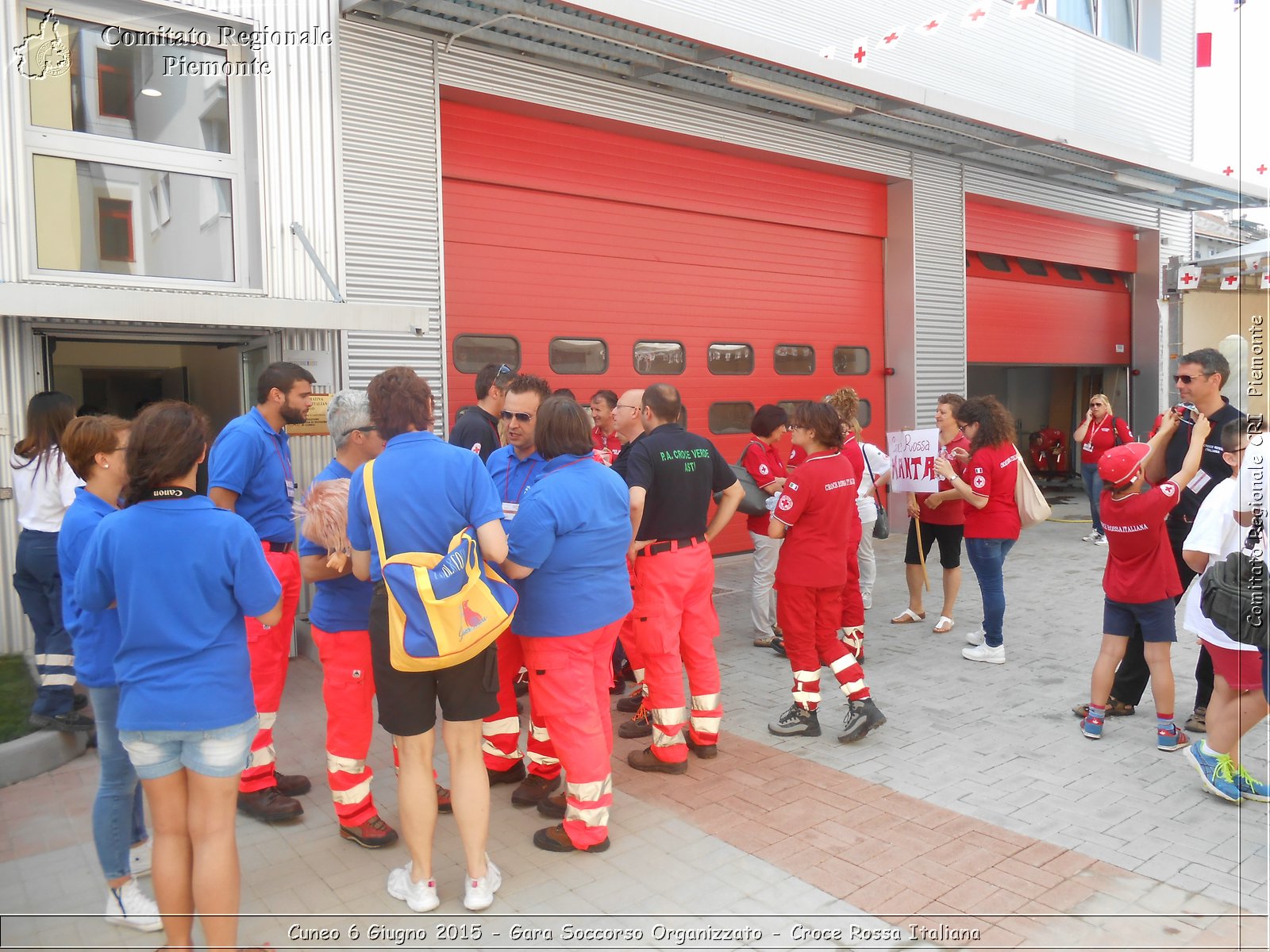 Cuneo 6 Giugno 2015 - Gara Soccorso Organizzato - Croce Rossa Italiana- Comitato Regionale del Piemonte