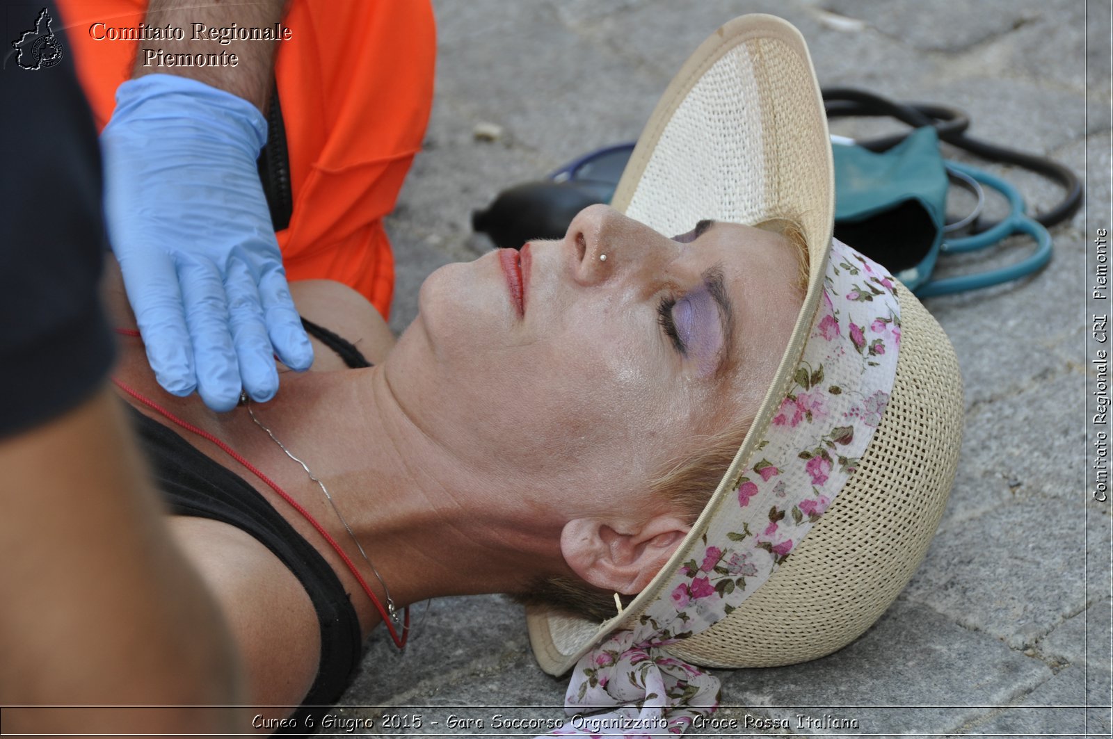 Cuneo 6 Giugno 2015 - Gara Soccorso Organizzato - Croce Rossa Italiana- Comitato Regionale del Piemonte